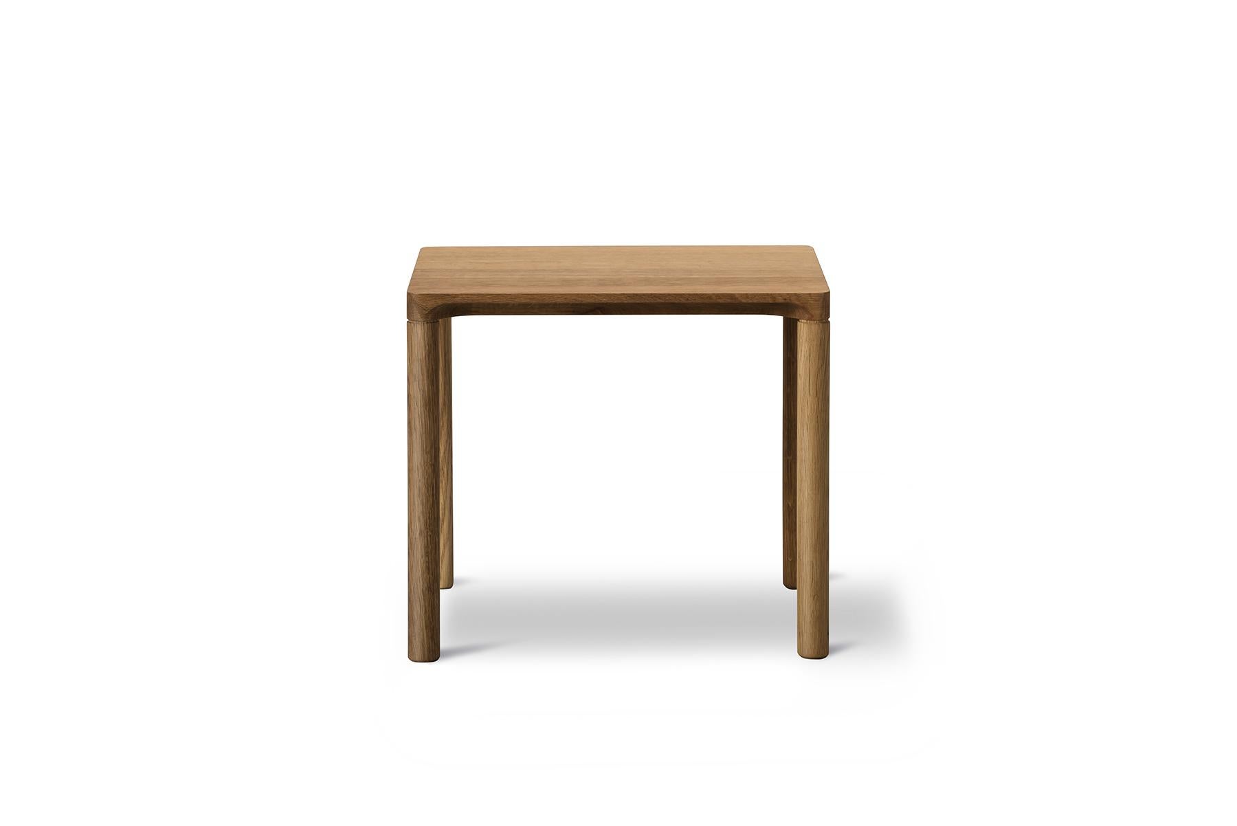 Oak Hugo Passos Piloti Table, Small For Sale