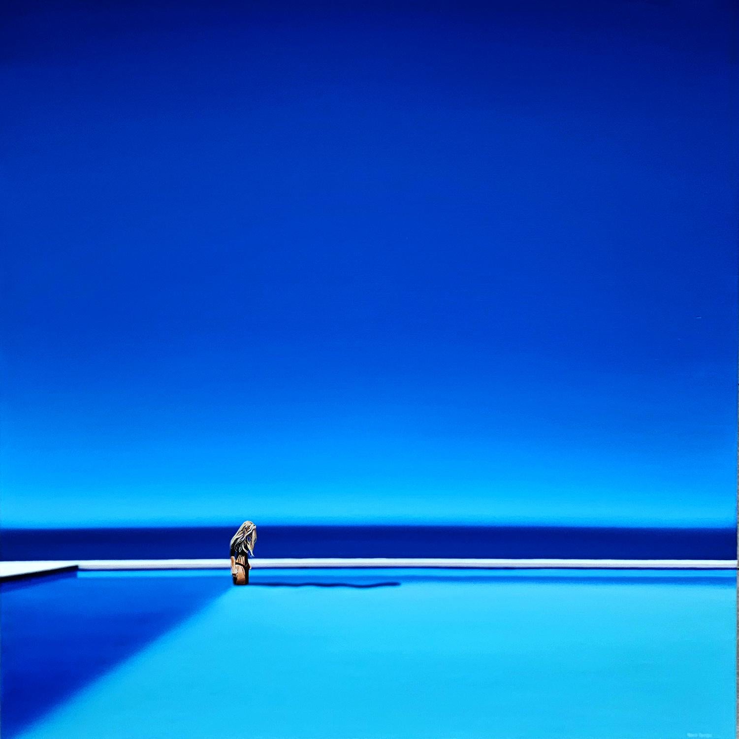 Belgische zeitgenössische Kunst von Hugo Pondz – Le Principe de la Tranquilité