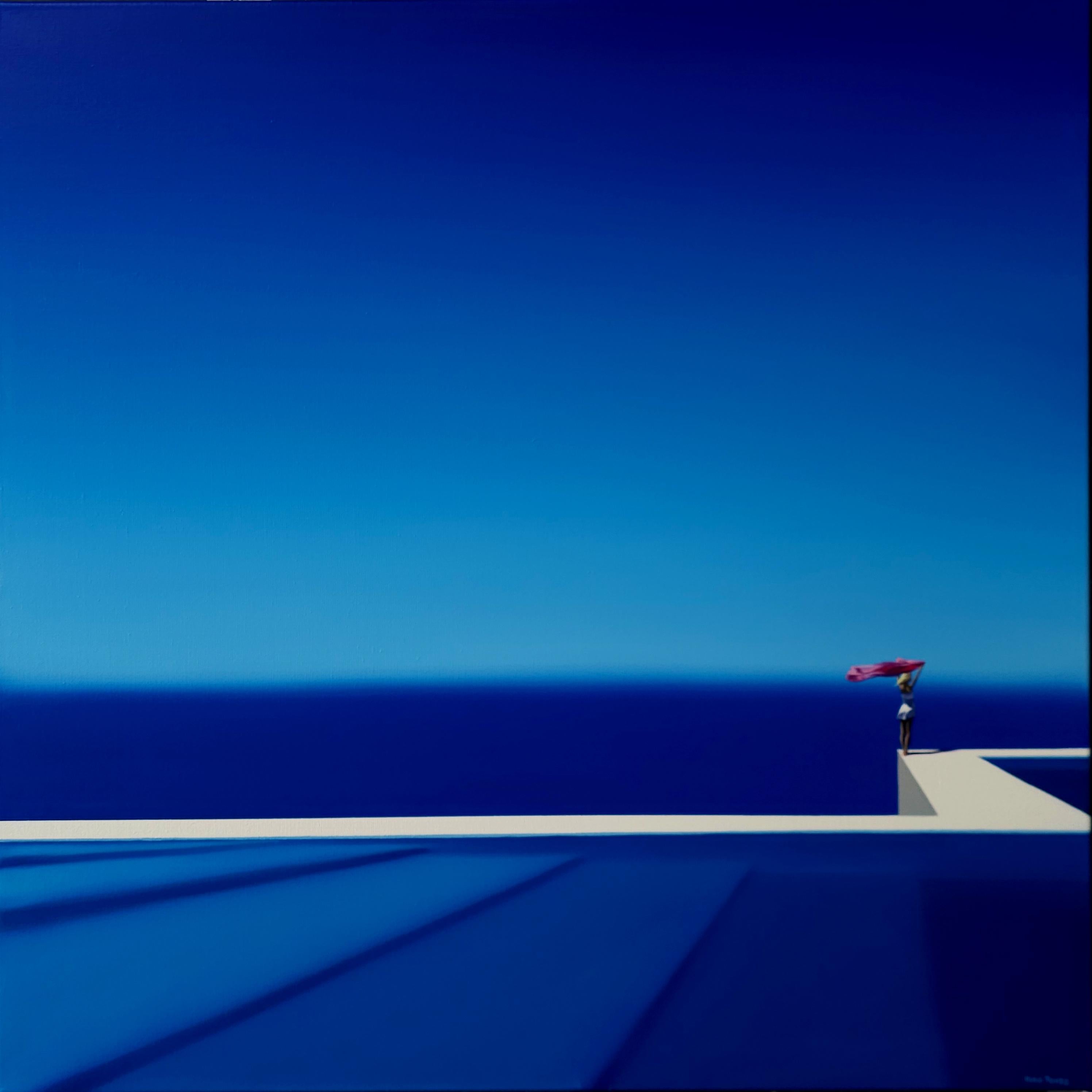 Oil on canvas

Others sizes are available upon simple request
Shipping of the artwork will be done in a tube or flat in a crate with or without American box frame. Additional fees will be requested for this type of frame + shipping

Hugo Pondz is a