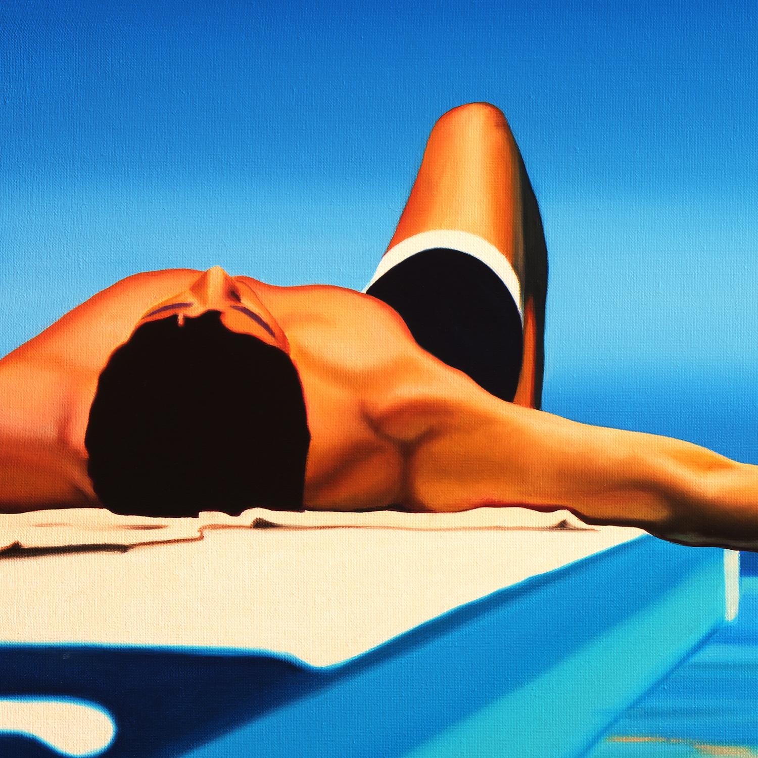 Arte contemporáneo belga de Hugo Pondz - En Apesanteur en venta 1