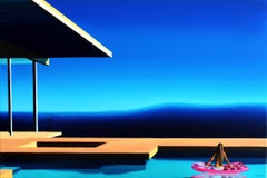 Arte contemporanea belga di Hugo Pondz - La Pensée du Soir