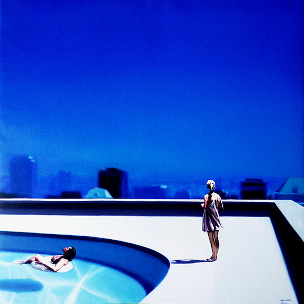 Belgische zeitgenössische Kunst von Hugo Pondz - L
Approche de L
Eté