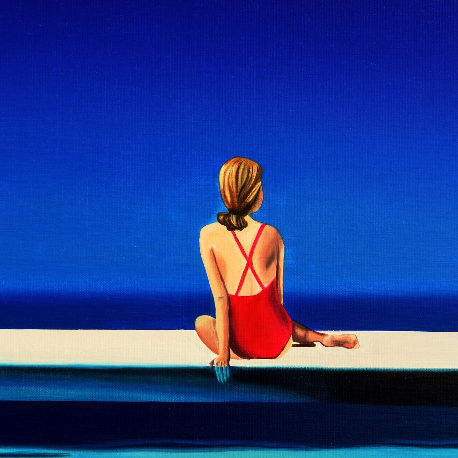 Arte Contemporáneo Belga de Hugo Pondz - L'Attente du Jour Prochain en venta 1