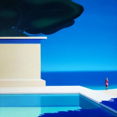 Art contemporain belge de Hugo Pondz - L'Avancée Vers la Mer