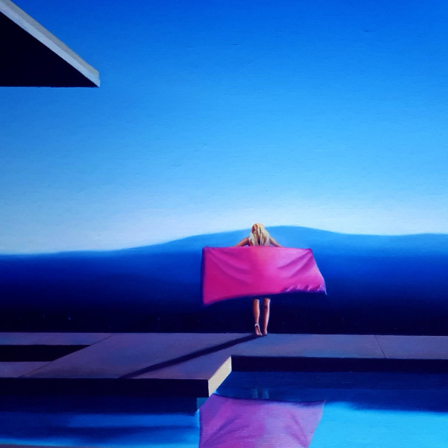 Belgian Contemporary Art by Hugo Pondz - Une Seconde Avant l'Envol des Anges For Sale 1