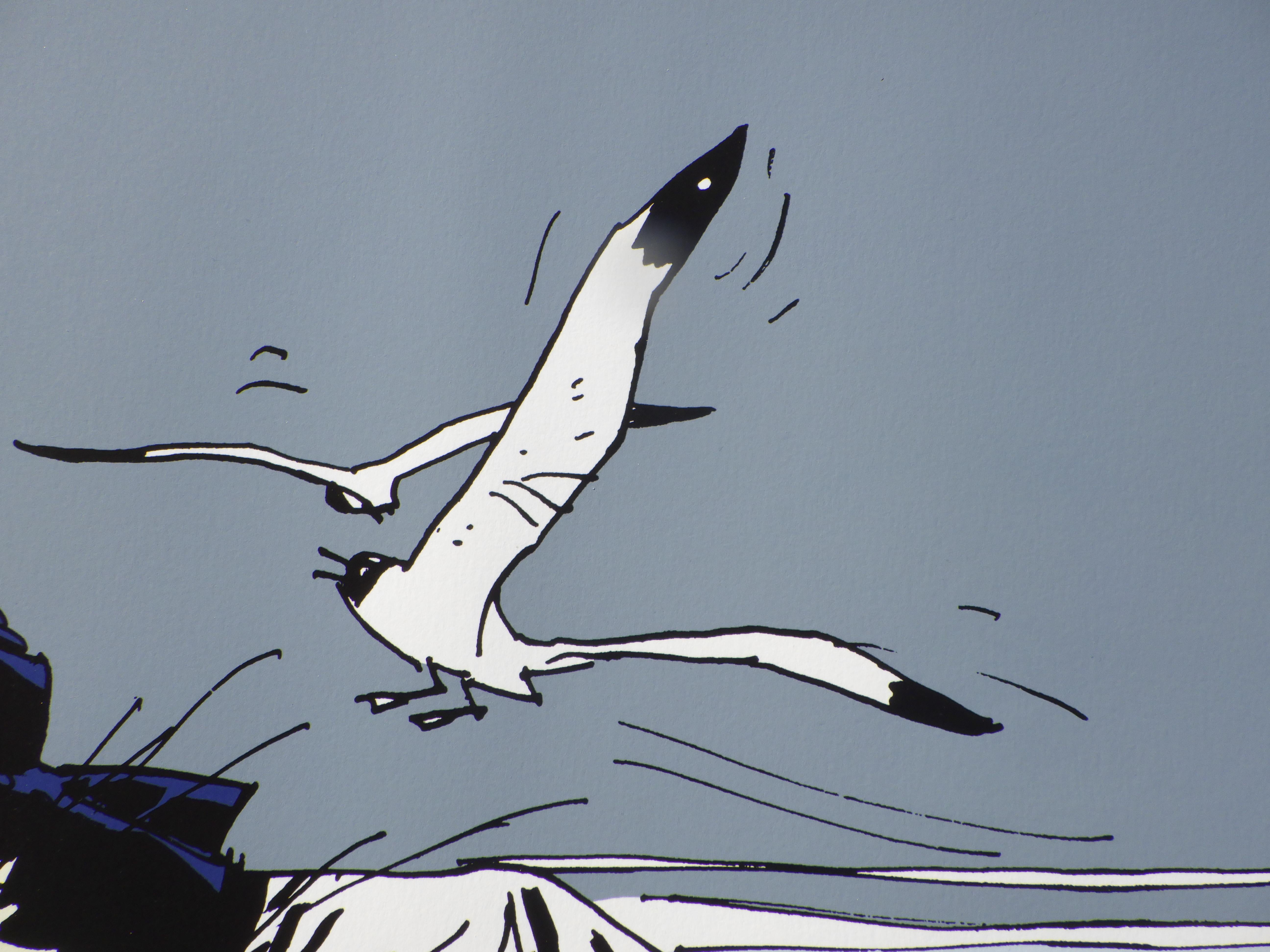 Corto Maltese : On The Beach- Original Screenprint Ltd /200 For Sale 1