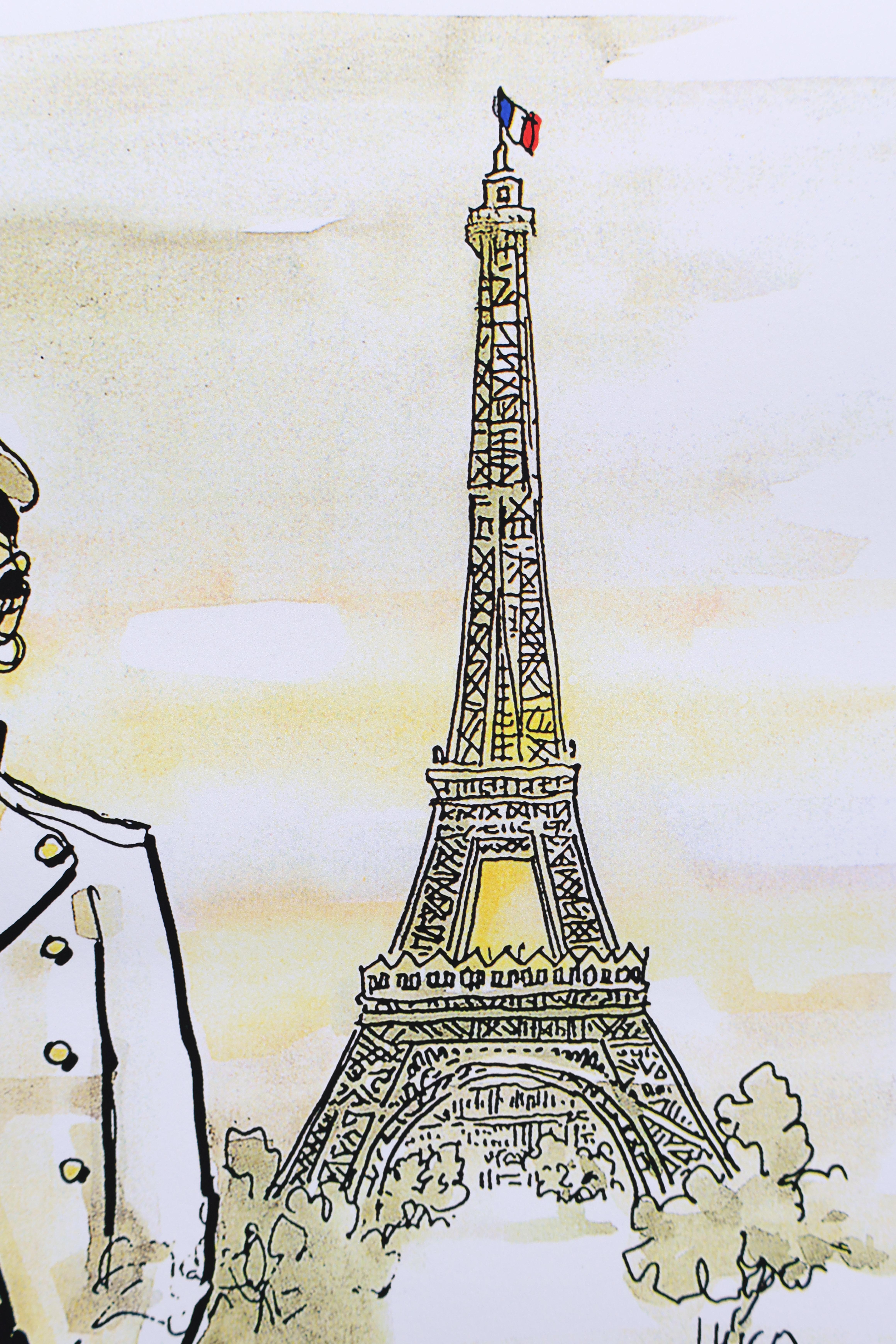 Corto Maltese : PARIS - Original Screenprint Ltd /500 For Sale 3