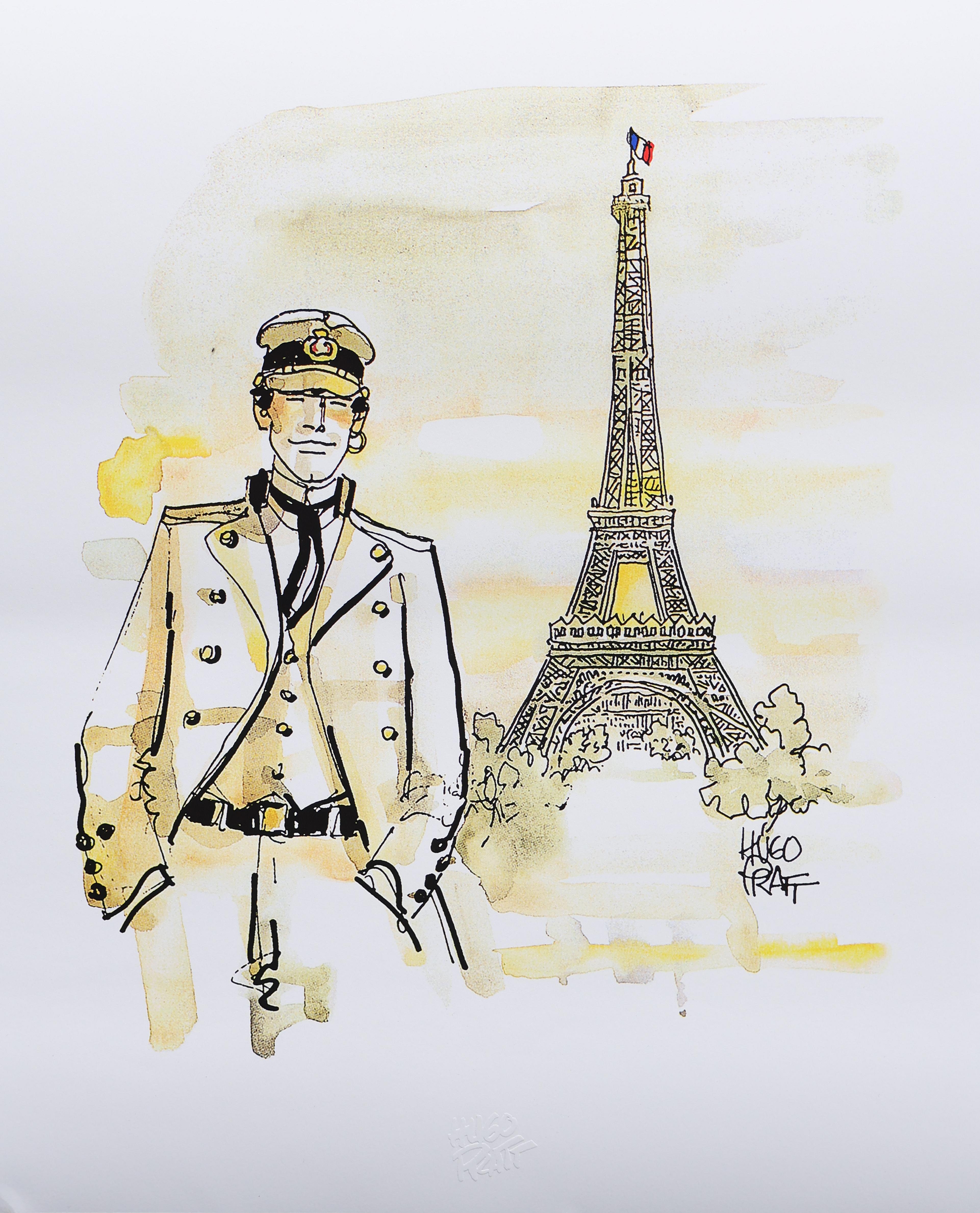 Corto Maltese : PARIS - Original Screenprint Ltd /500