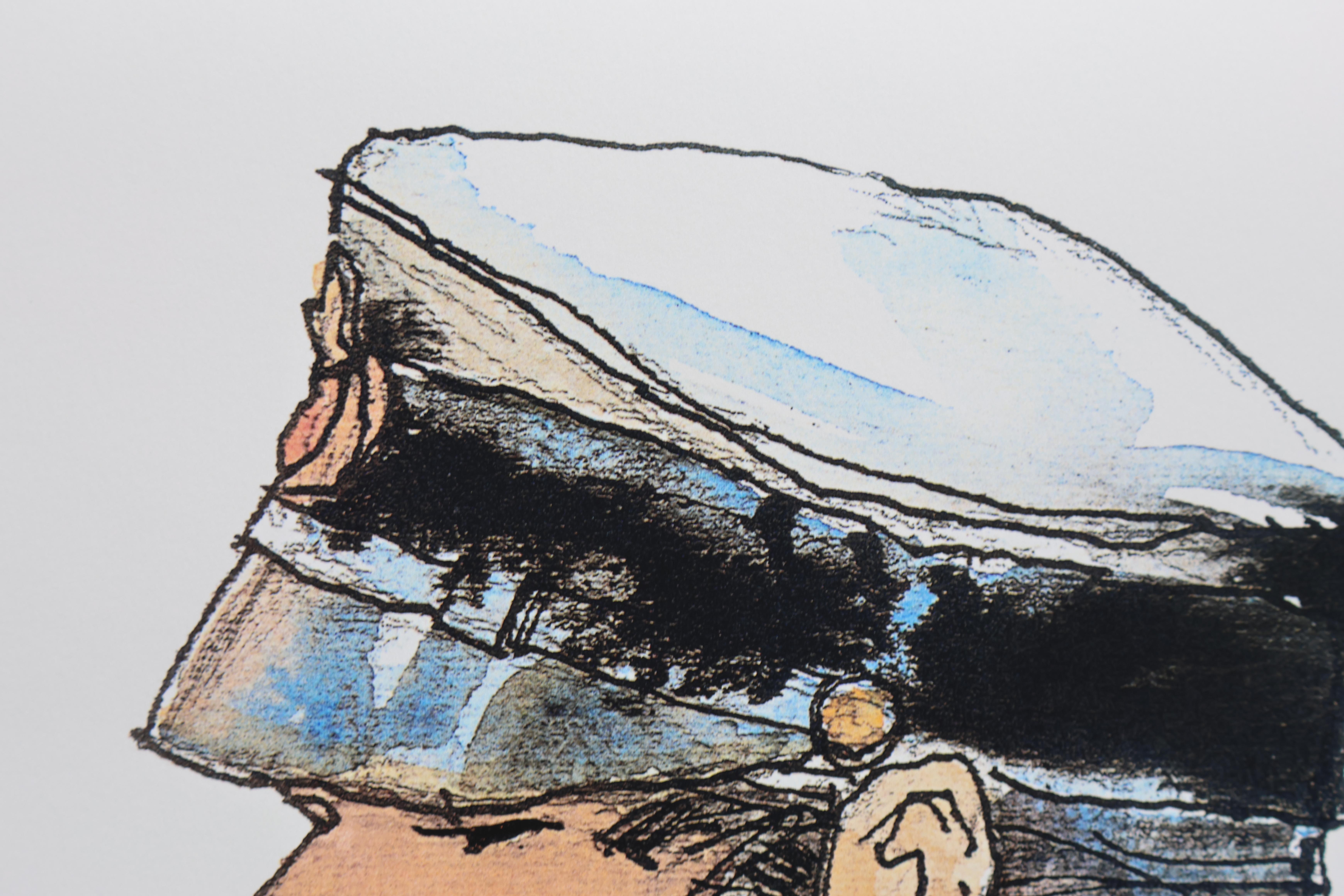 Corto Maltese : PORTRAIT - Original Screenprint Ltd /500 For Sale 6