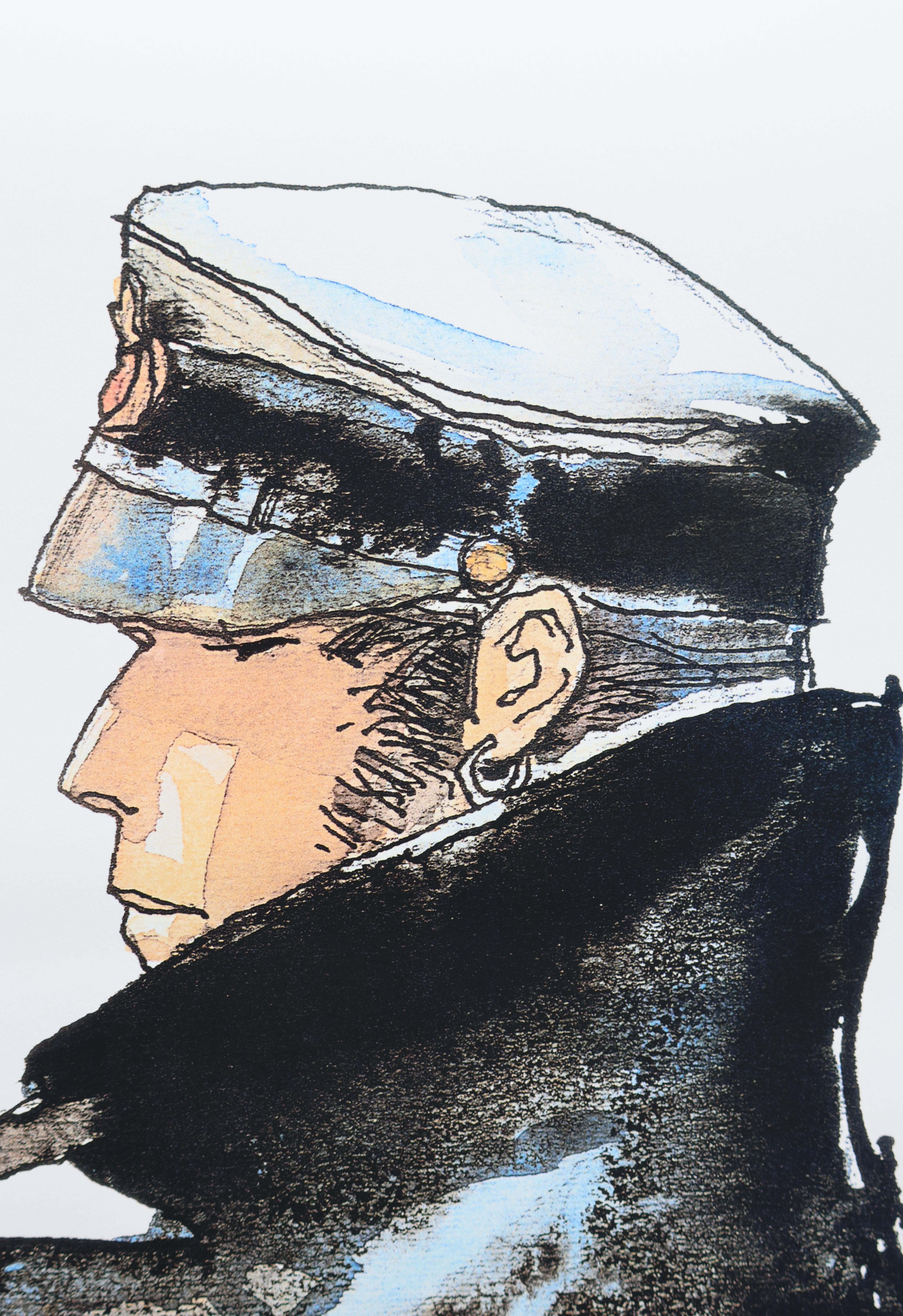 Corto Maltese : PORTRAIT - Original Screenprint Ltd /500 2