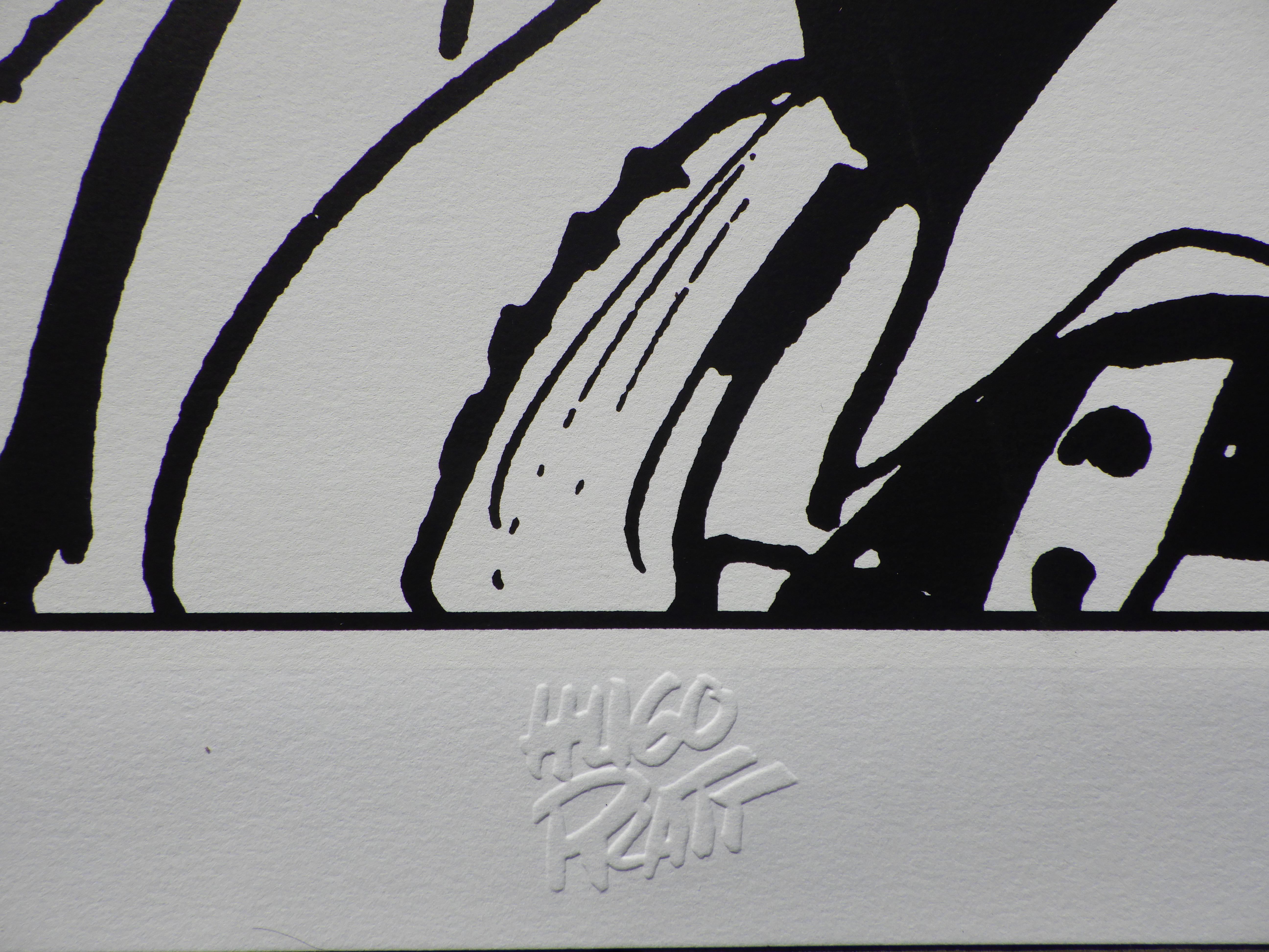 Corto Maltese : TROPICS - Large Original Screenprint Ltd /300 For Sale 7