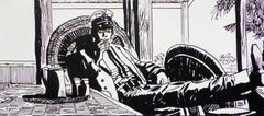 Corto Maltese : TROPICI - Grande serigrafia originale Ltd /300