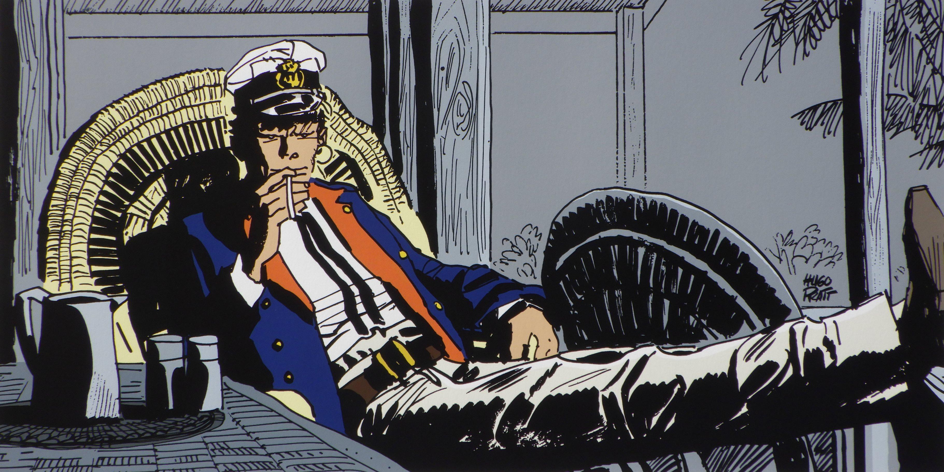 Corto Maltese : TROPICS - Original Screenprint Ltd /500 - Print by Hugo PRATT