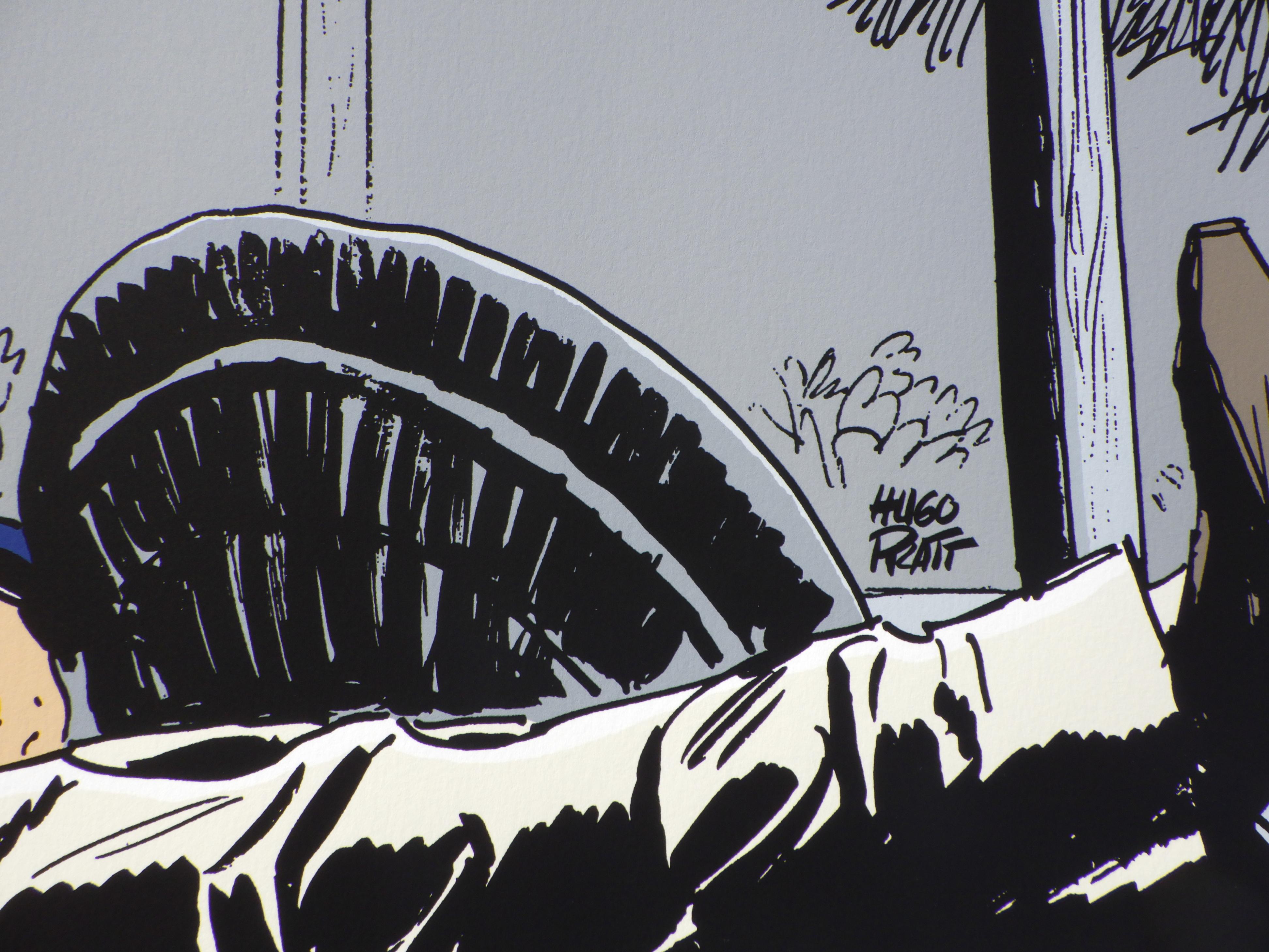 Corto Maltese : TROPICS - Original Screenprint Ltd /500 For Sale 3