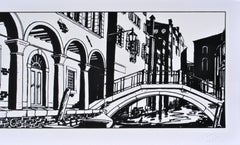 Corto Maltese : Venice by Night- Large Original Screenprint Ltd /300