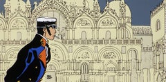 Corto Maltese :  VENEZIA Piazza San Marco - Serigrafia originale Ltd /500