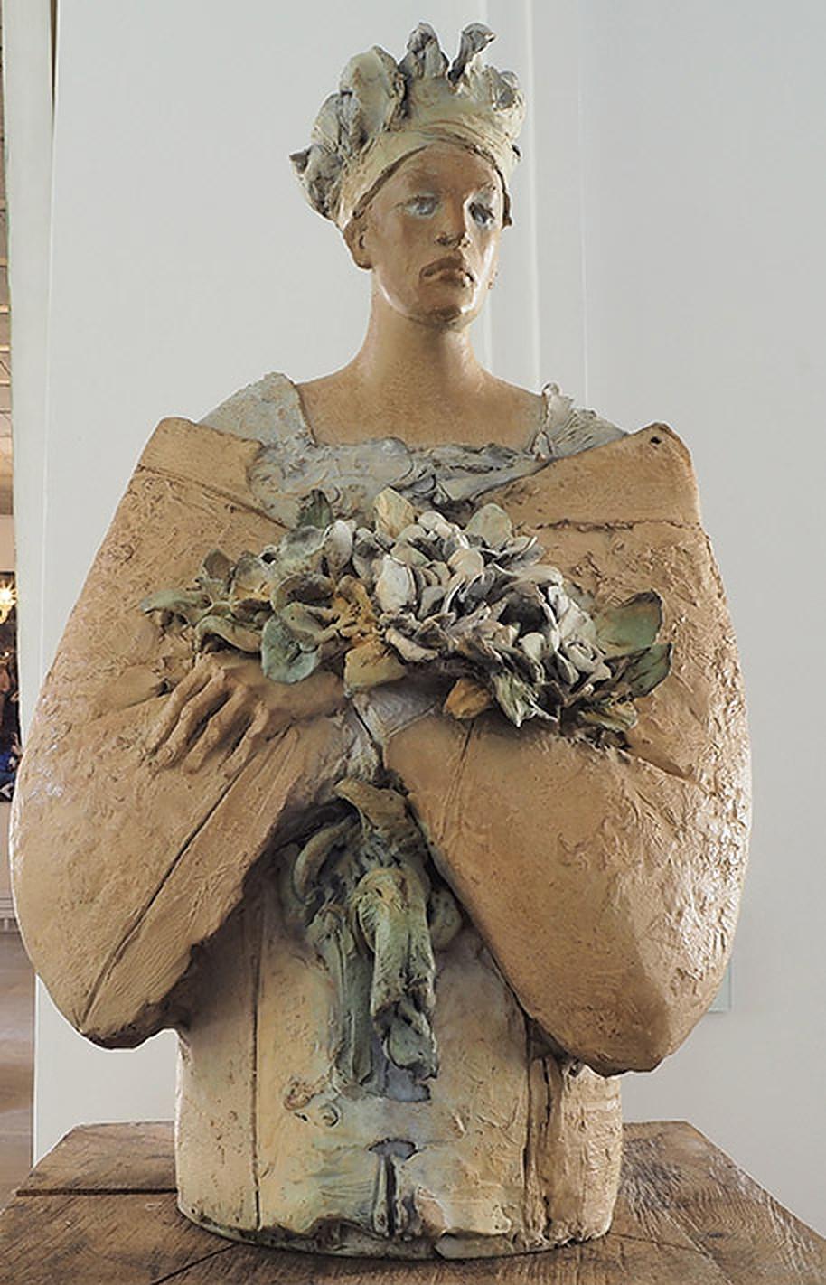 Figurative Sculpture de Hugo Rivas - Eté