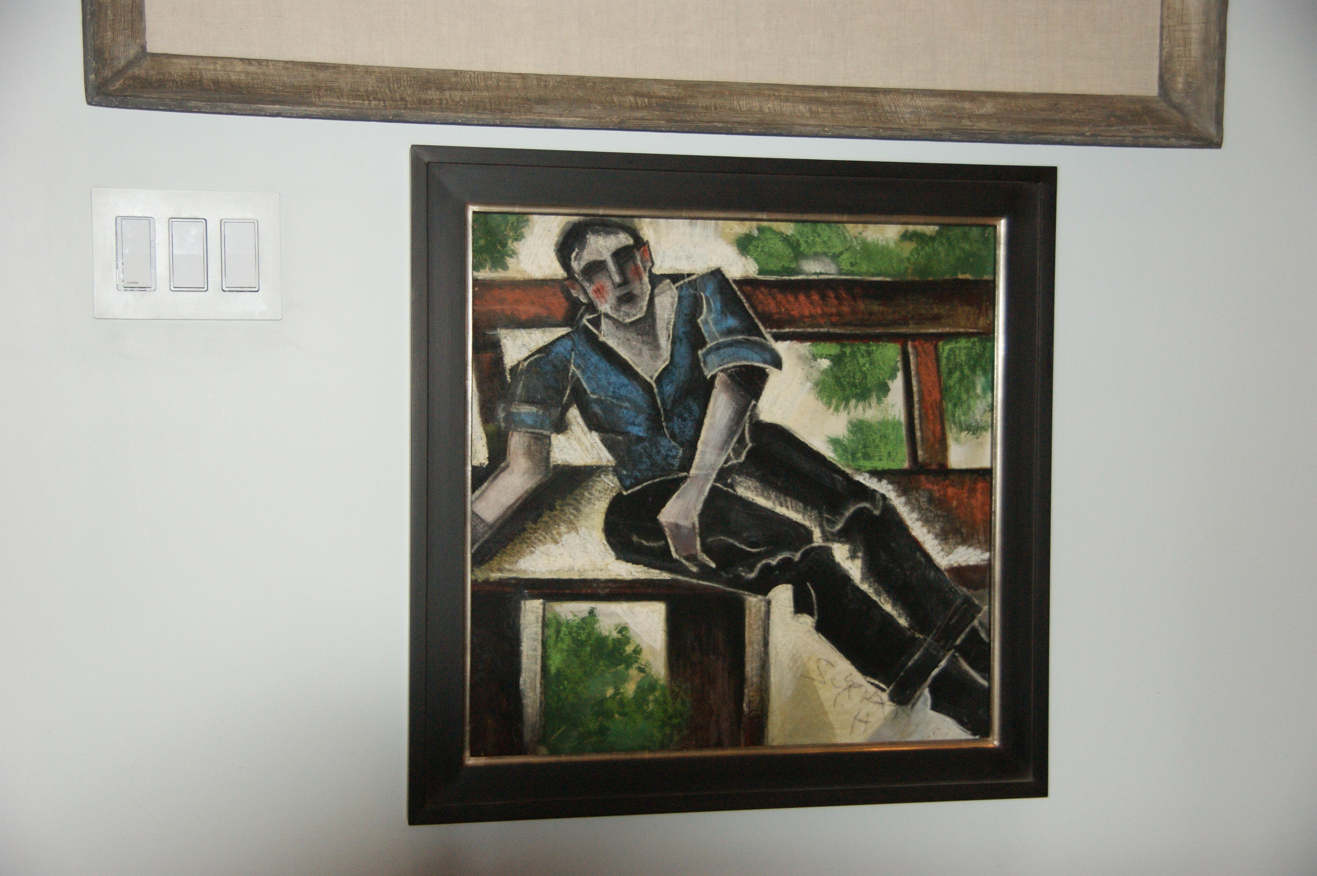 futurist portrait