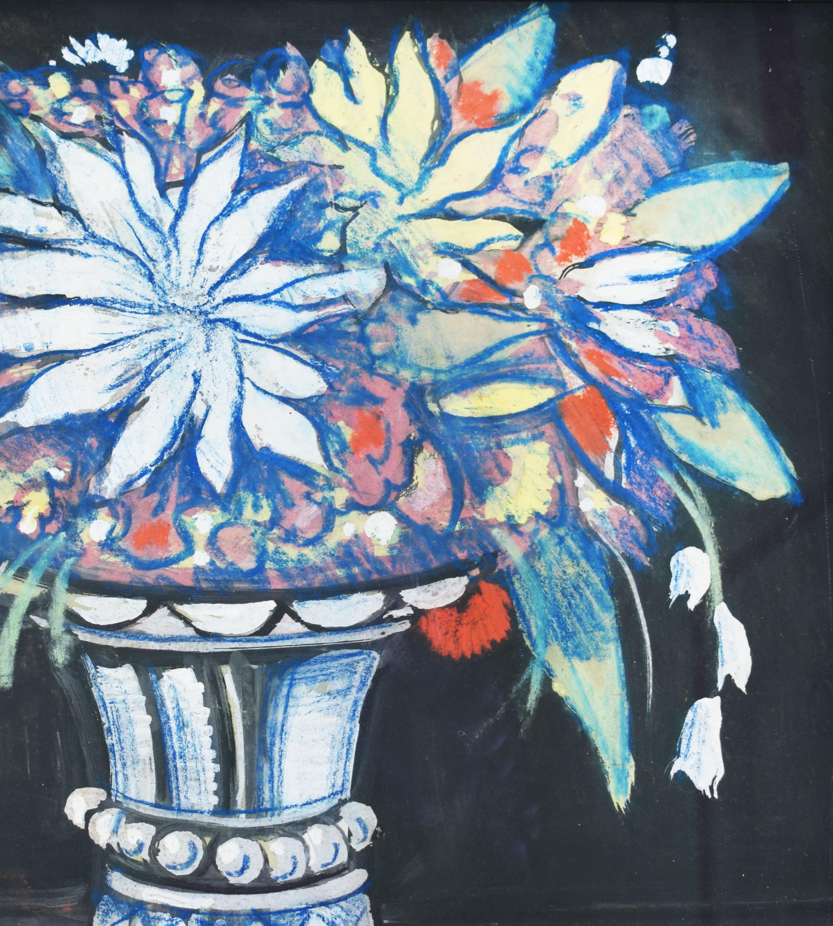 This work is hand signed by the artist at the lower left part 