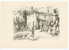 "Brücke" original lithograph