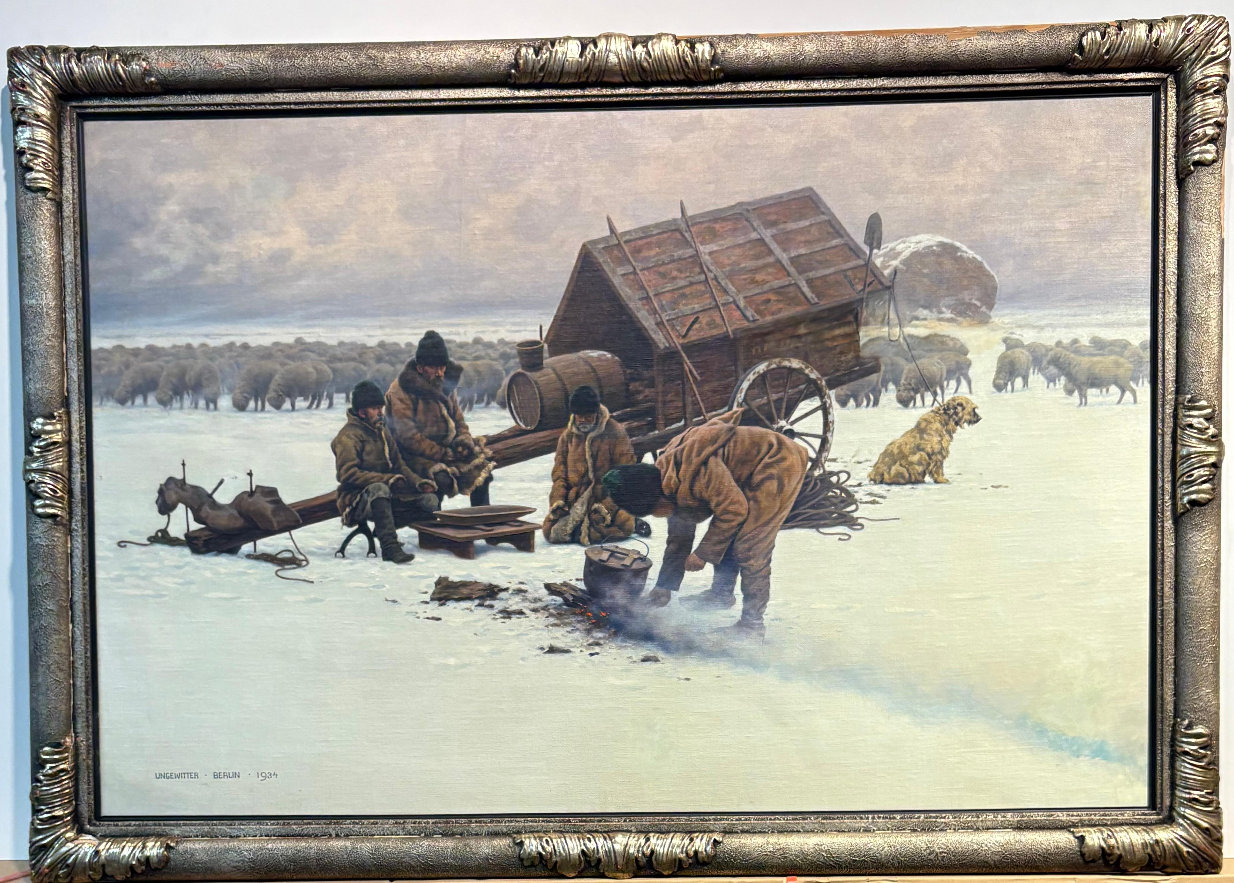 Berlin 1934 - Painting de Hugo Ungewitter