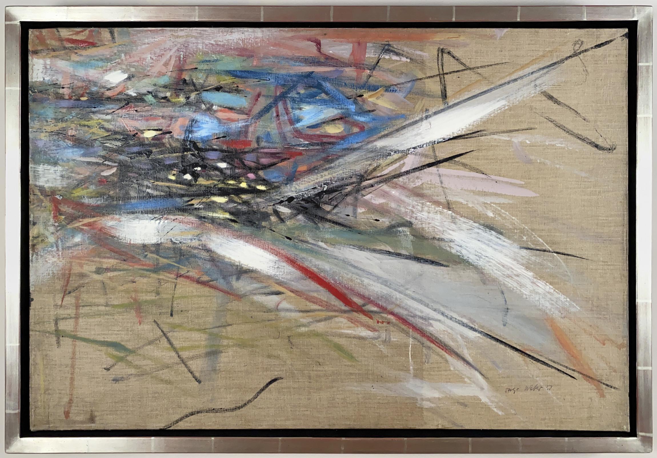 Abstract Sketch - Painting by Hugo Weber