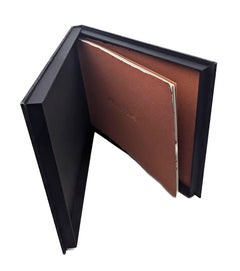 Libro d'arte serigrafico firmato da Hugo Zapata in edizione limitata e rilegato