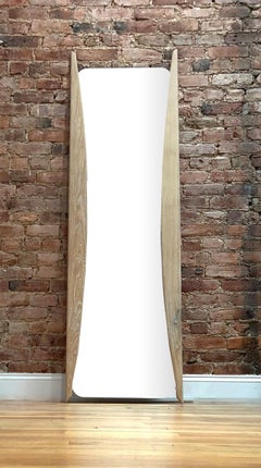 Abrazos como un vestido Espejo Roble blanco