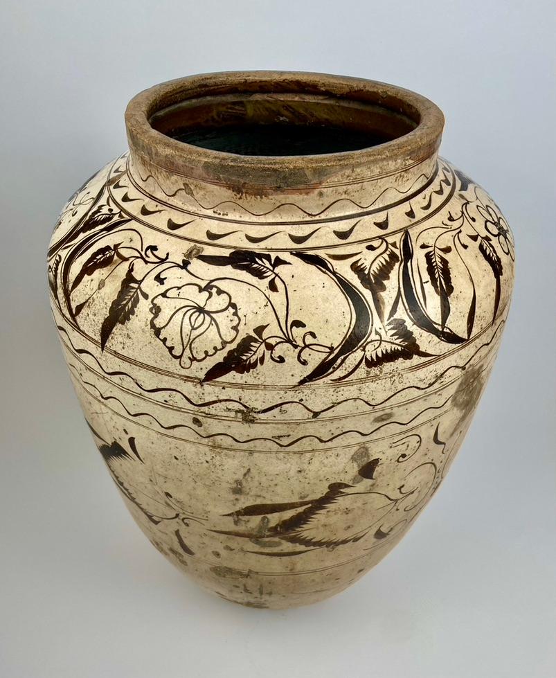 Chinese  Ming Cizhou jar For Sale