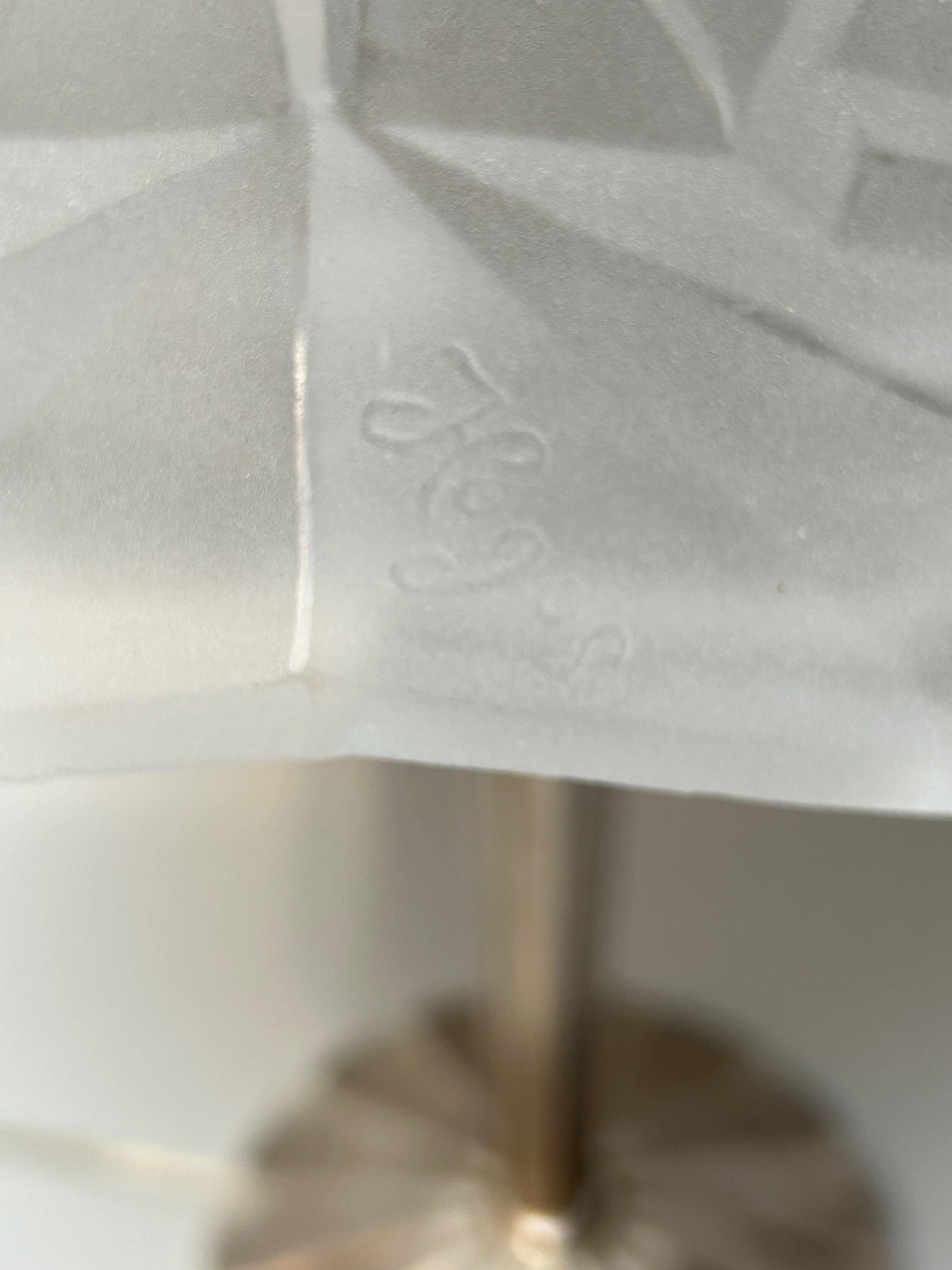 French Hugues Art Deco Lamp For Sale