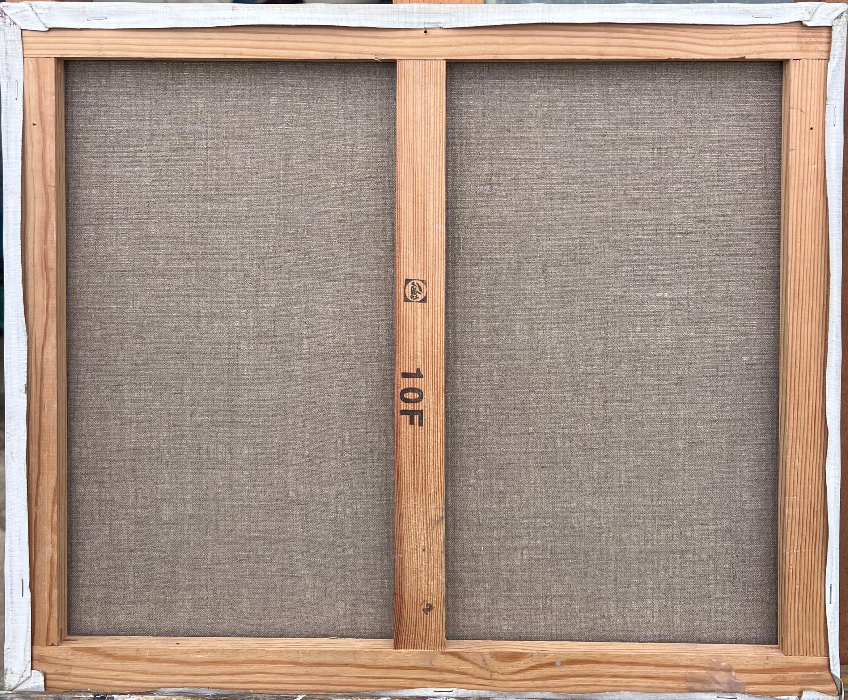 Portrait post-impressionniste français du 20e siècle d'une dame dans un intérieur coloré en vente 6