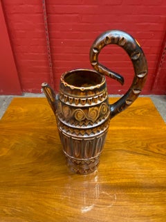 Huguette Bessone, Signed, Ceramic Vallauris, circa 1970