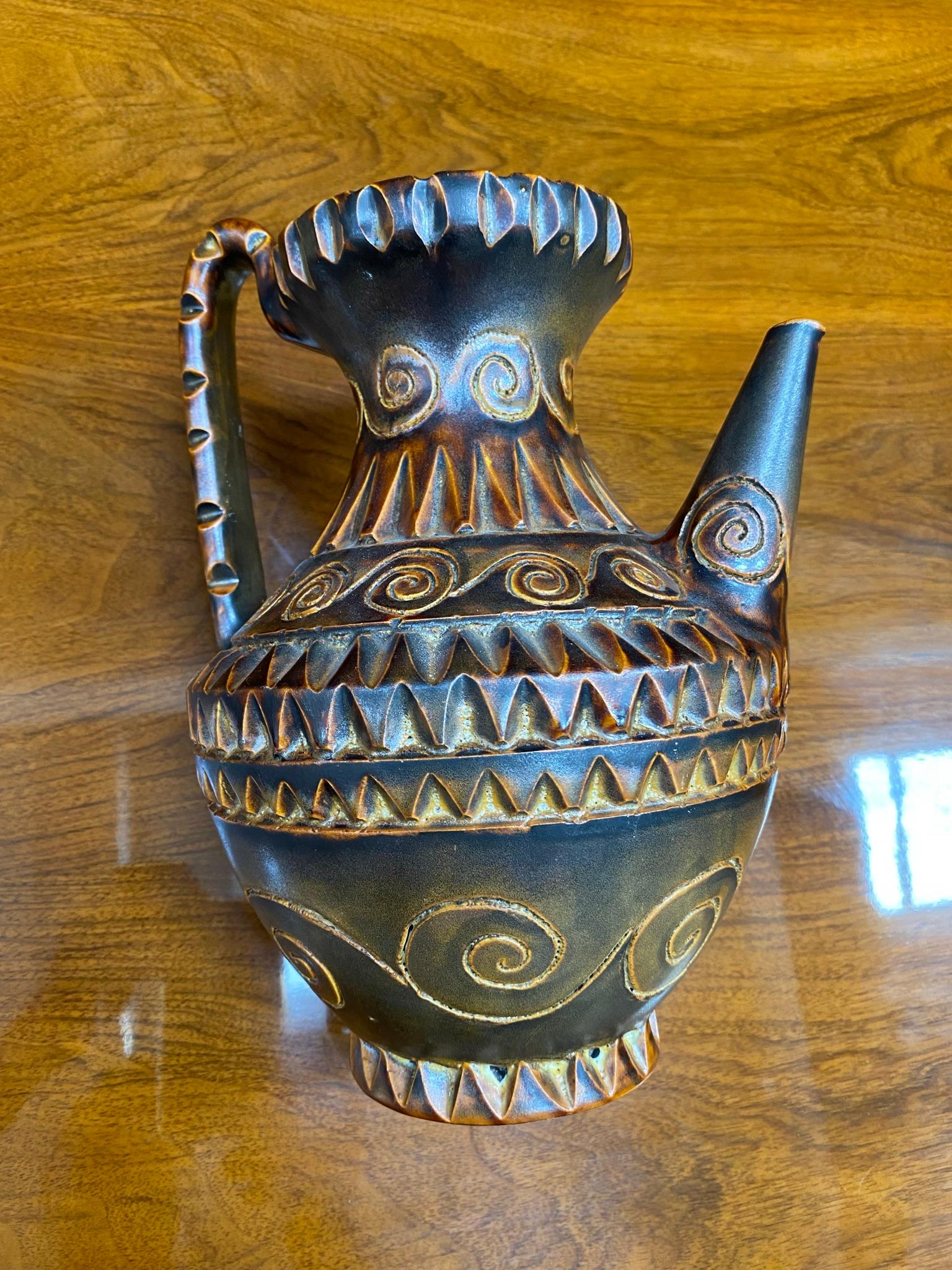 Keramik Vallauris, signiert 