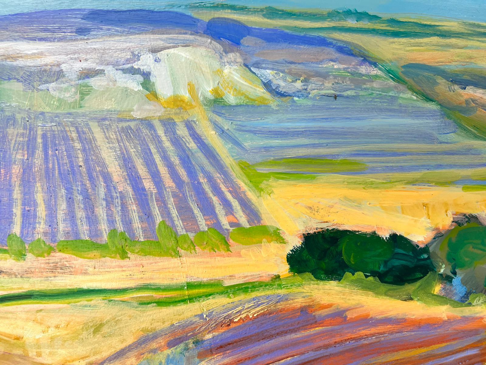 Artiste/École : Huguette Ginet-Lasnier (française, 1927-2020), signée en bas du recto.

Ginet-Lasnier, épouse du peintre Jean Lasnier, est née en Seine-Maritime et a étudié à l'Ecole des Beaux-arts de Paris. Elle a beaucoup exposé dans toute la