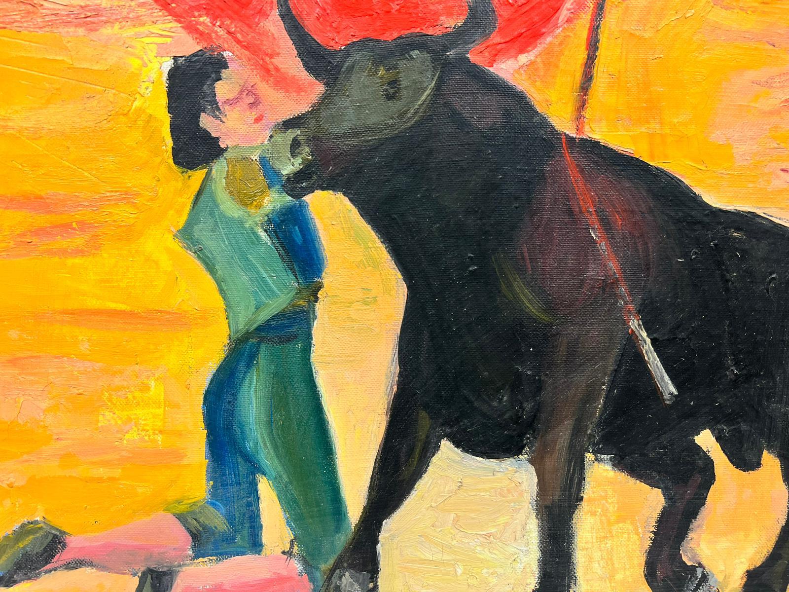 painting on the bullfight