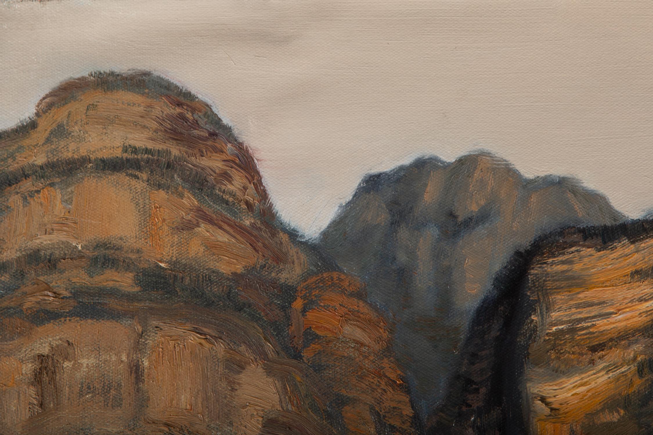 Hui Sheng Pintura al óleo original impresionista 