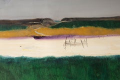 Hui Sheng Landschaft, Original, Öl auf Leinwand, „Outside III“