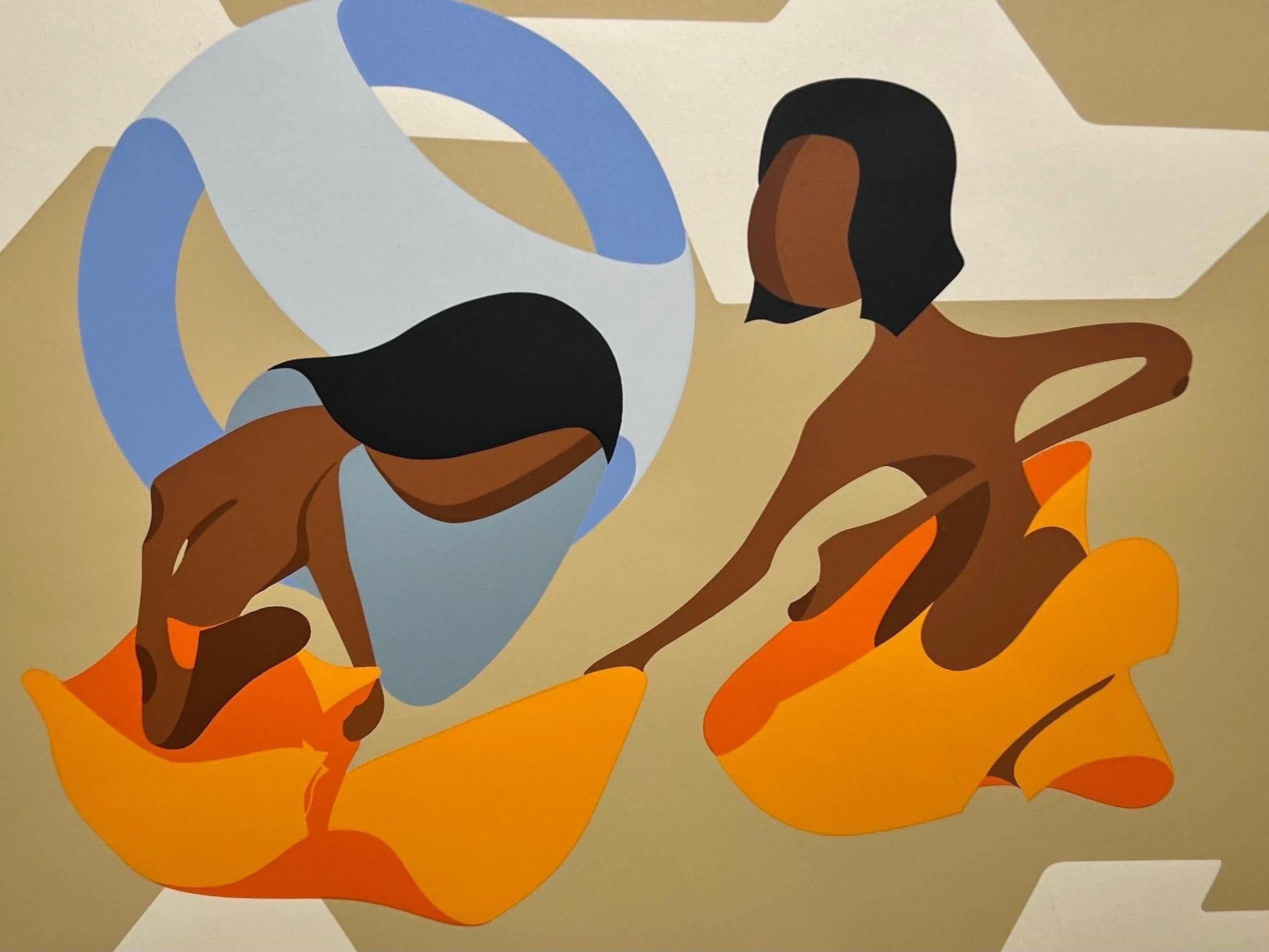 Lovers - Print by Huibert Sabelis
