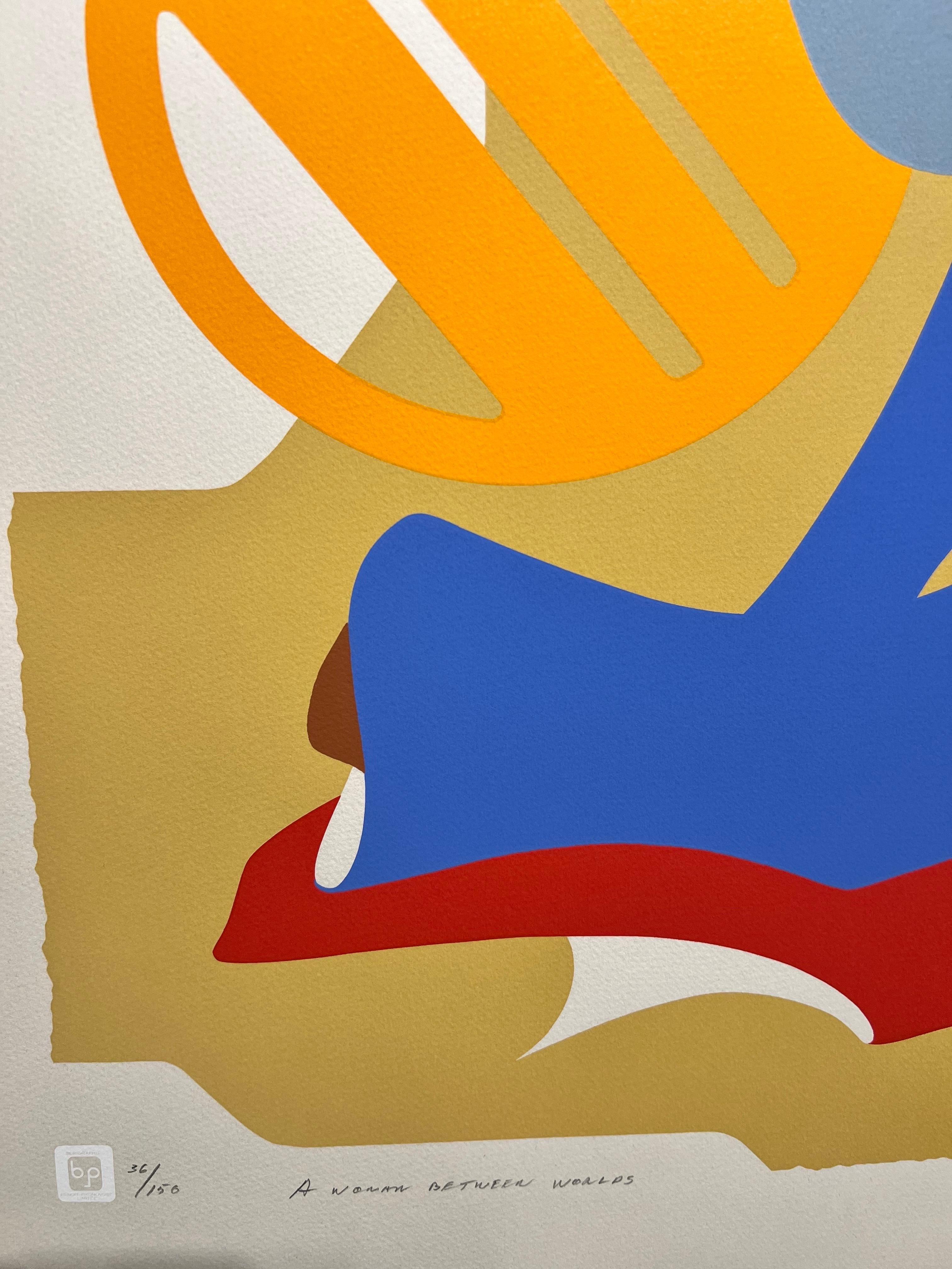 Contemporary, A Woman Between Worlds. For Sale 2