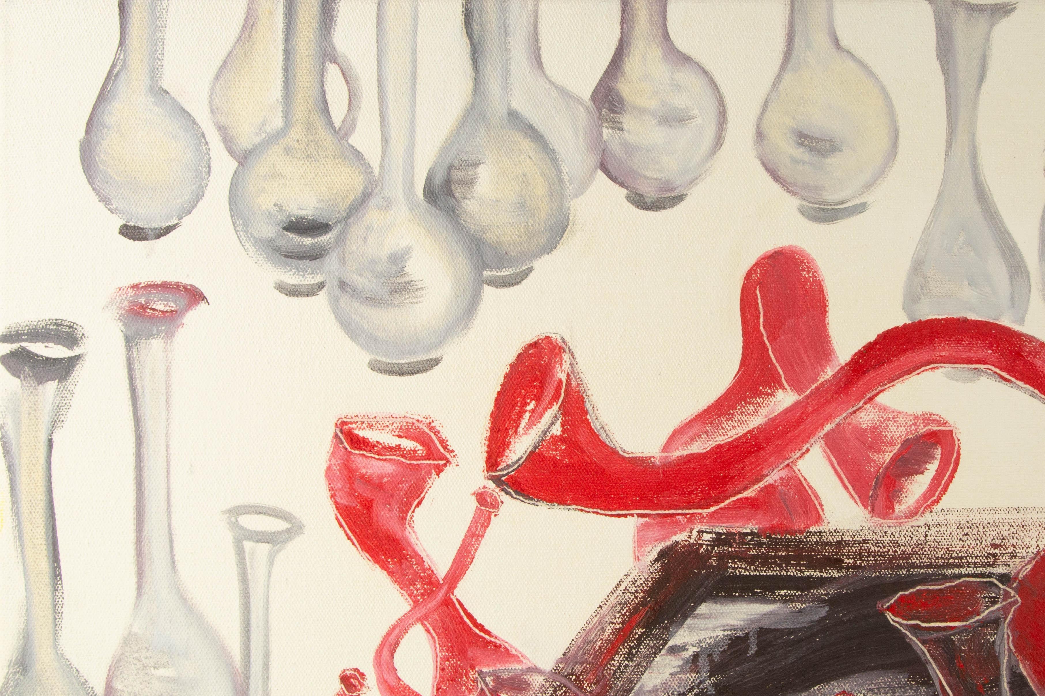 Huicheng Lu Abstract Original Oil On Canvas 