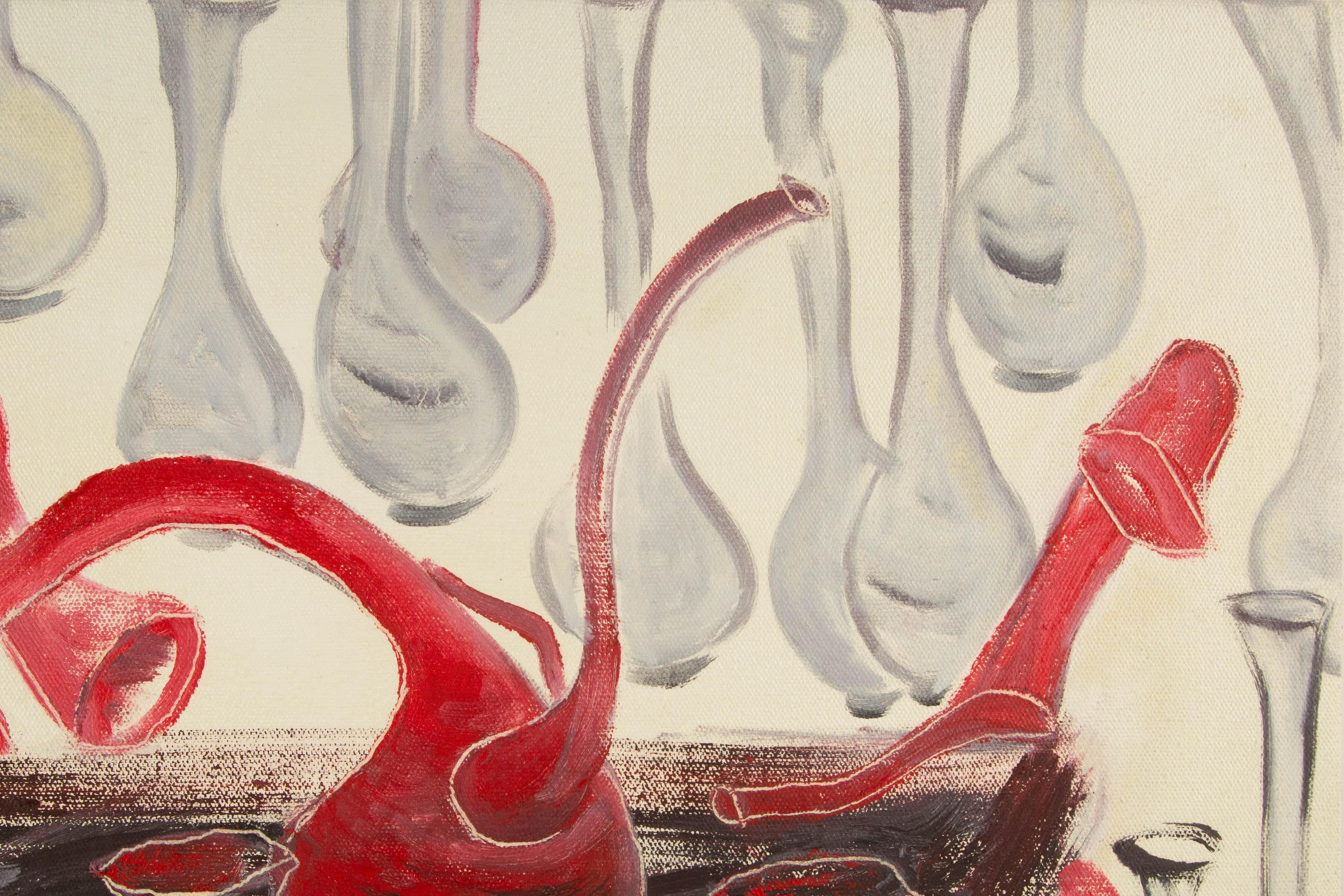 Huicheng Lu Abstract Original Oil On Canvas 