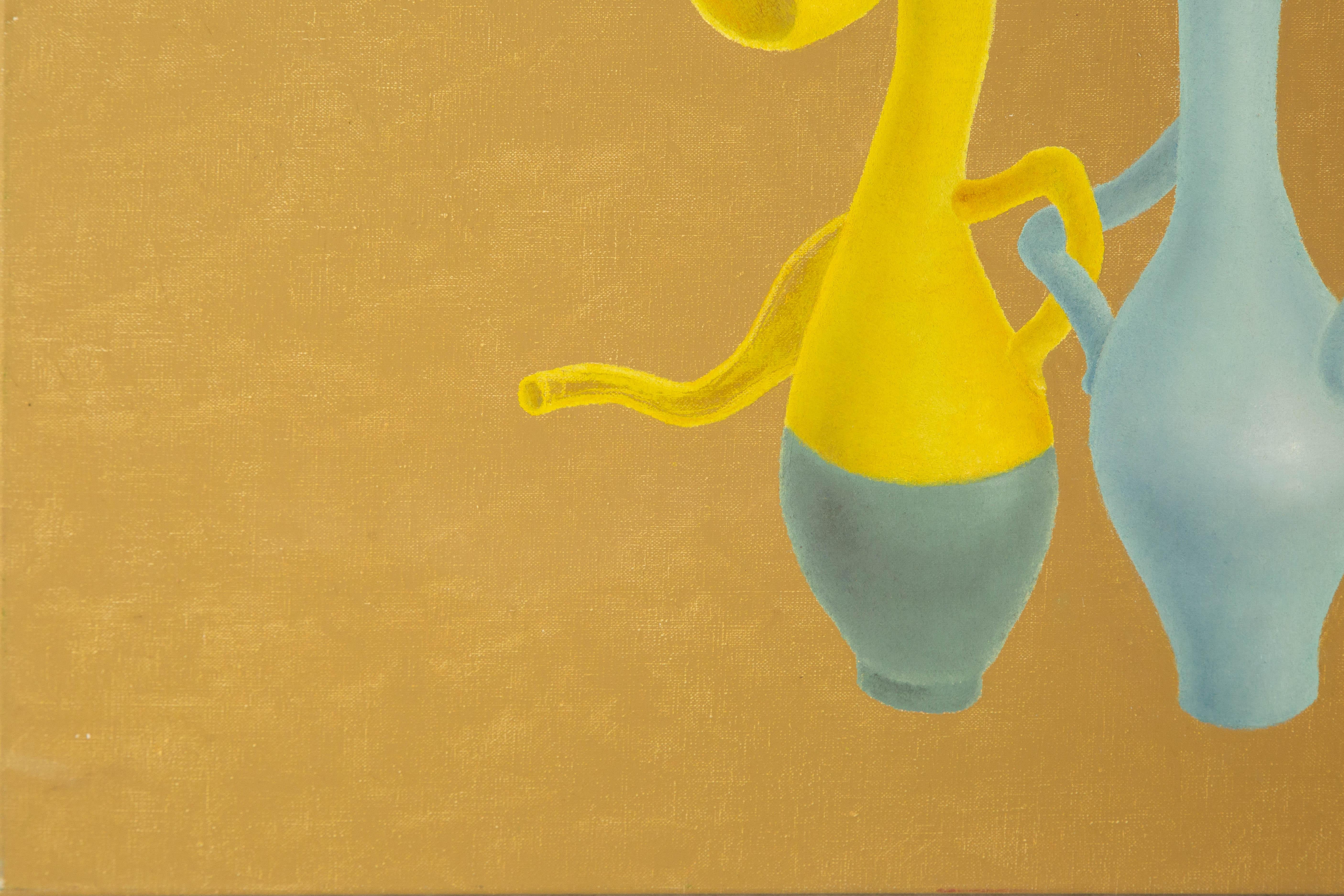 Huicheng Lu Still Life Original Oil On Canvas 