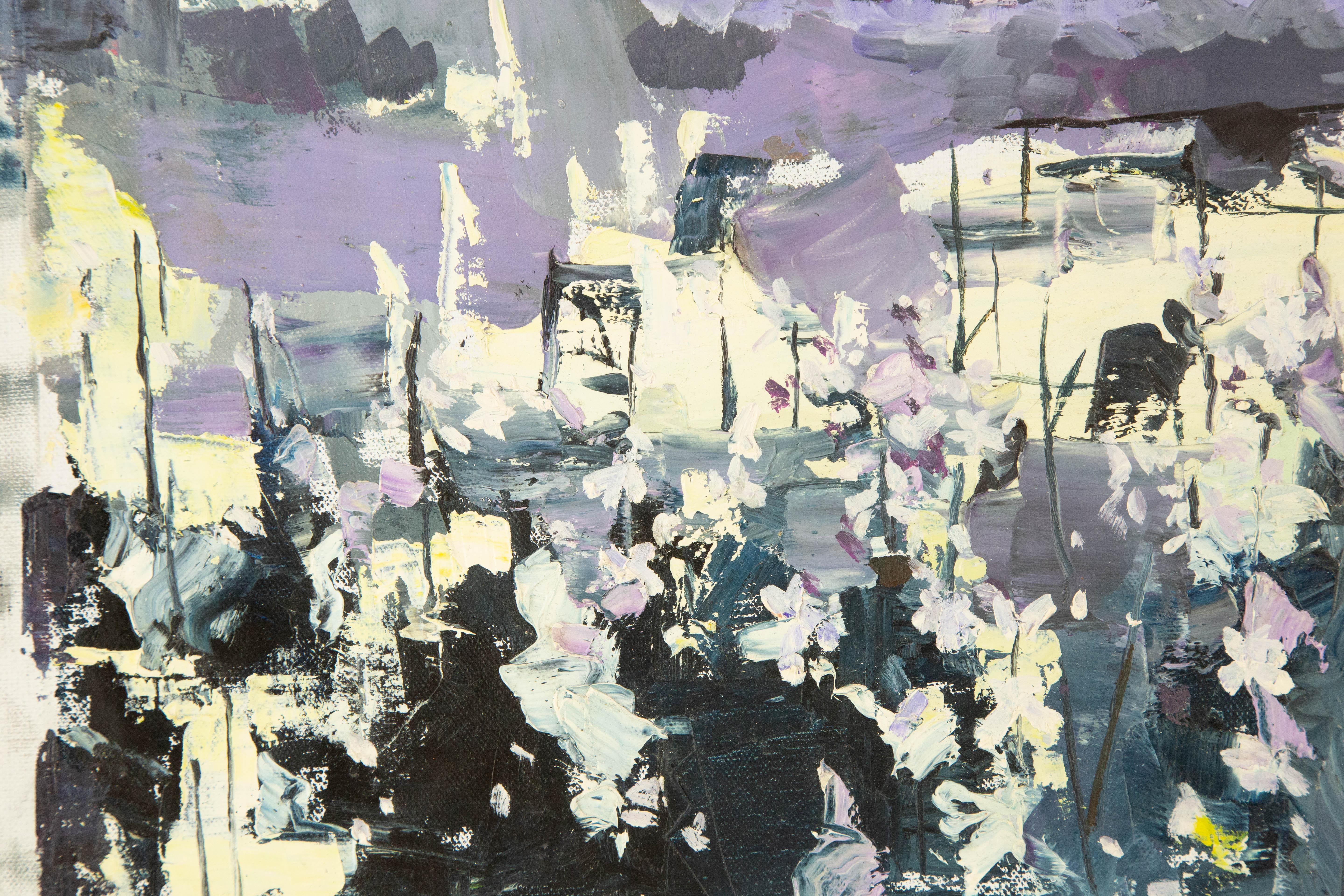 Huimin Wang Abstract Original Oil On Canvas 