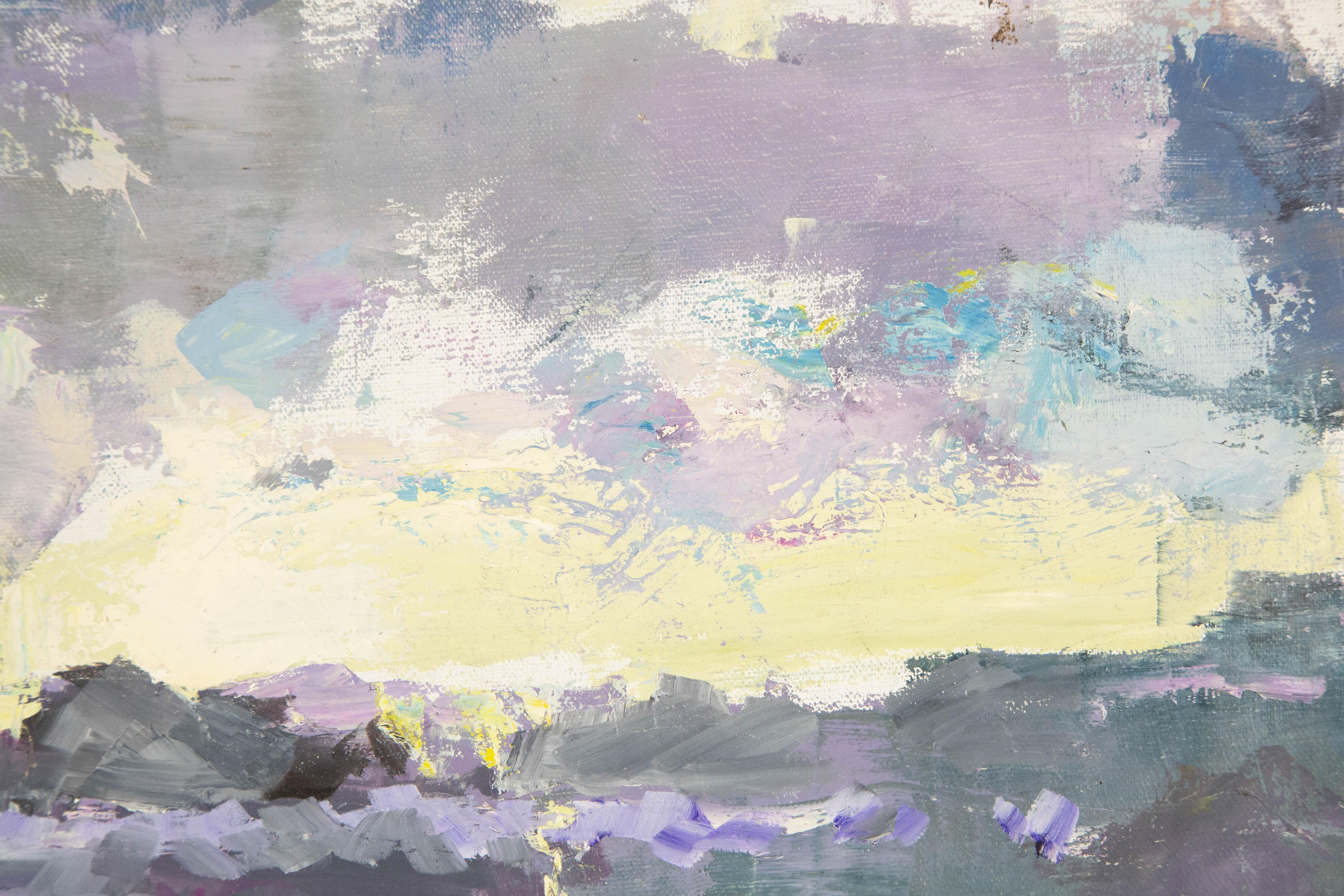 Huimin Wang Abstract Original Oil On Canvas 