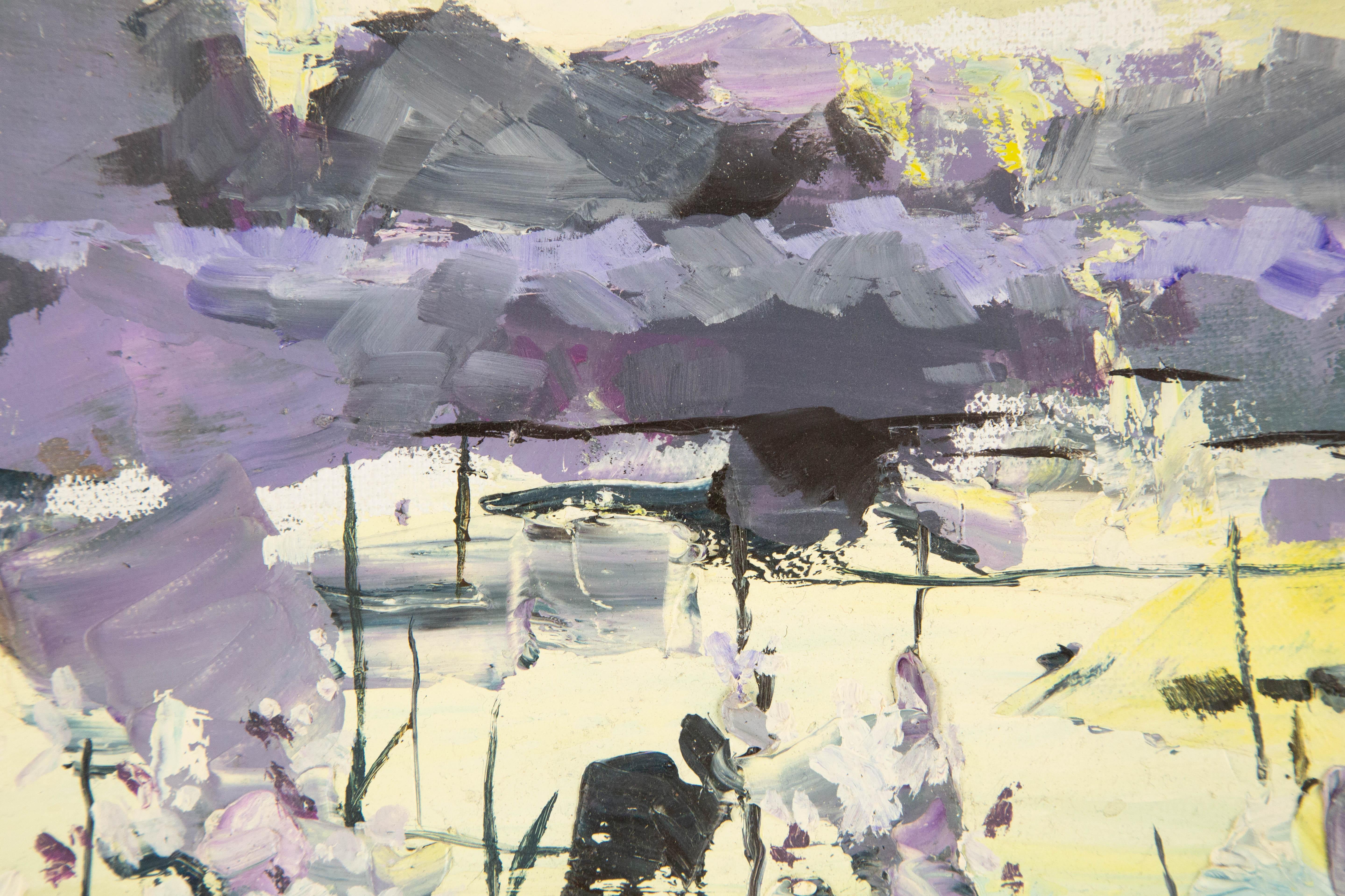 Huimin Wang Abstract Original Oil On Canvas 