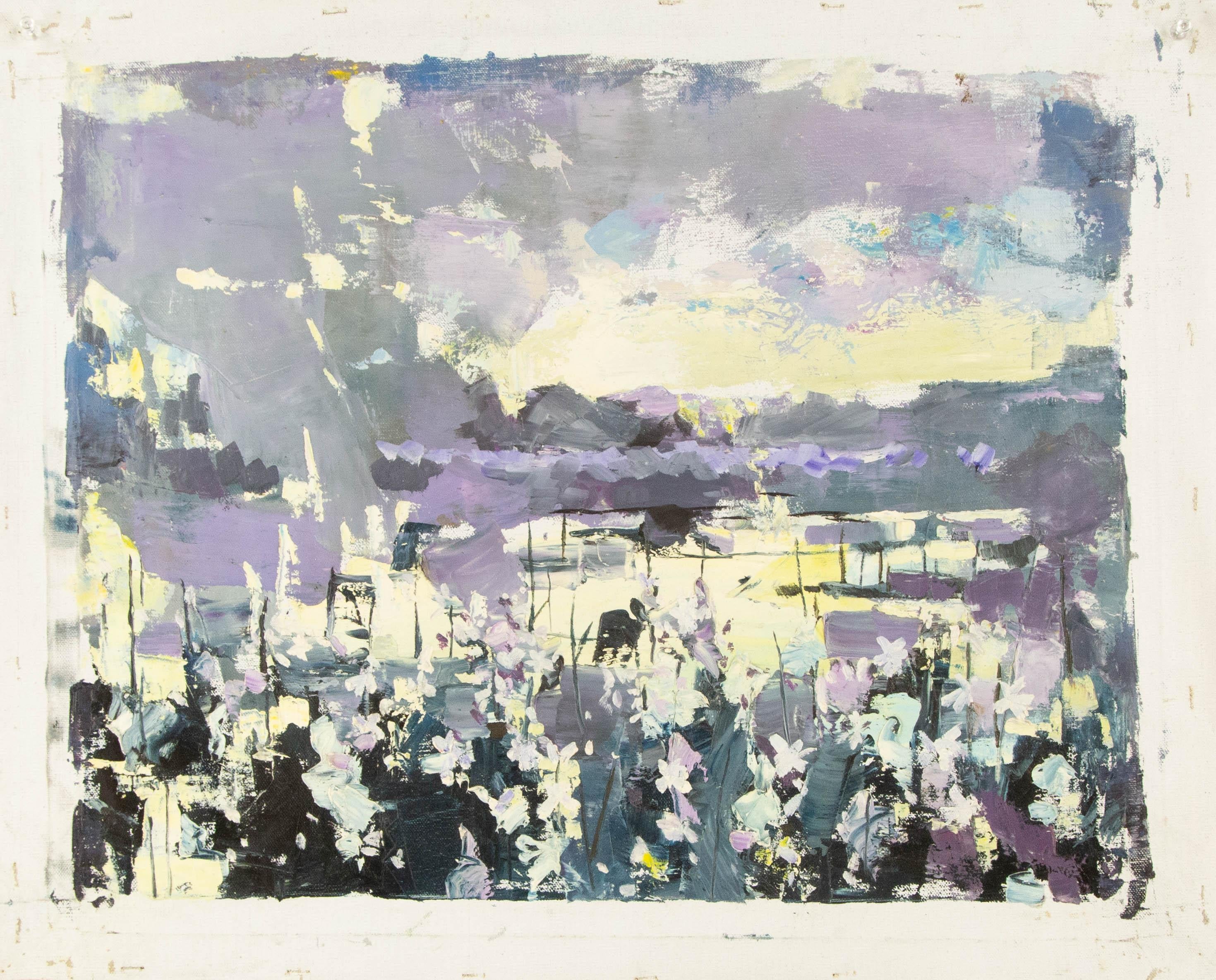 Huimin Wang Abstract Original Oil On Canvas 