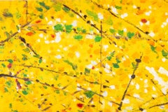 HuiMin Wang Abstract Original Oil Painting "Autumn"
