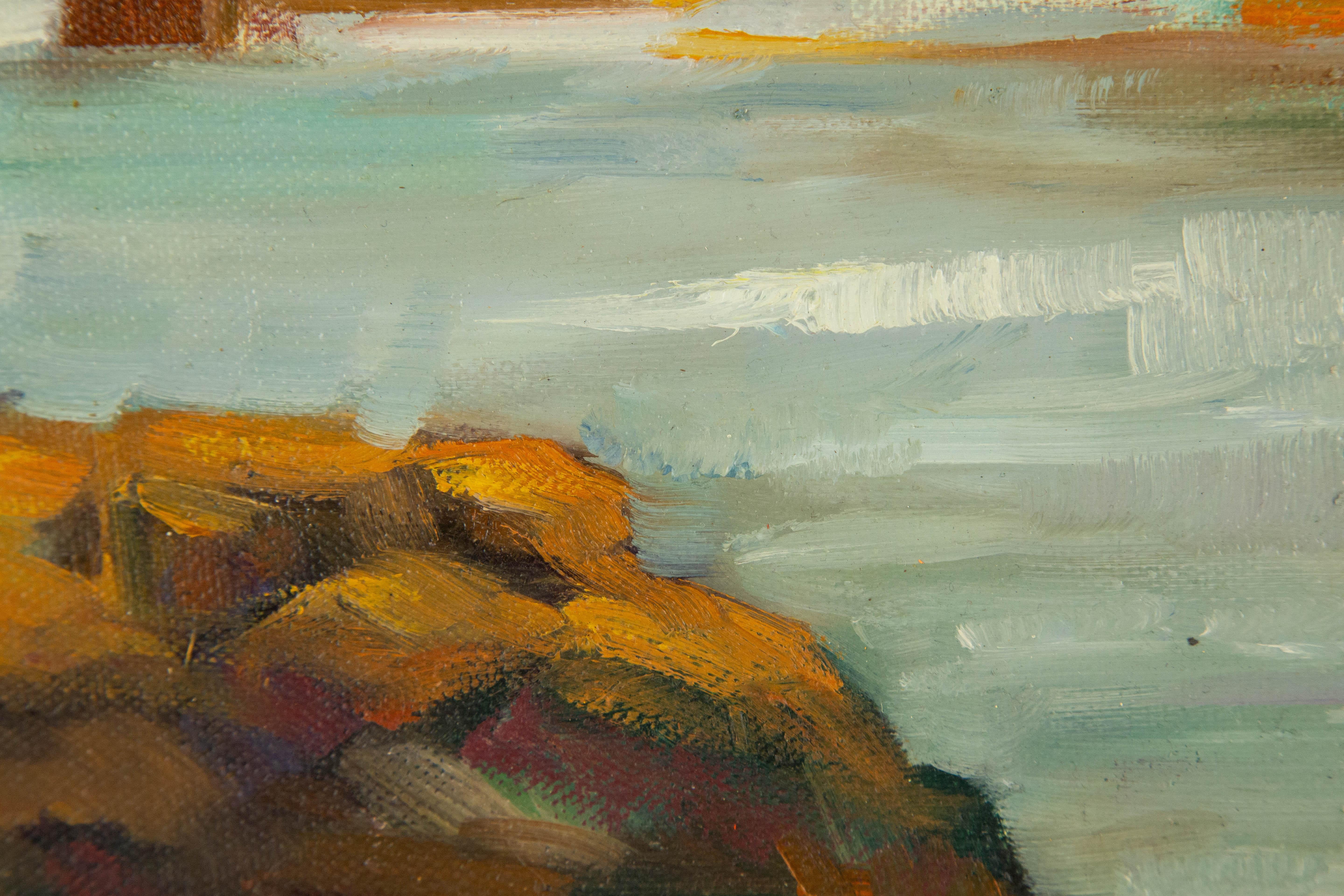 HuiMin Wang Contemporary Original Oil On Canvas 