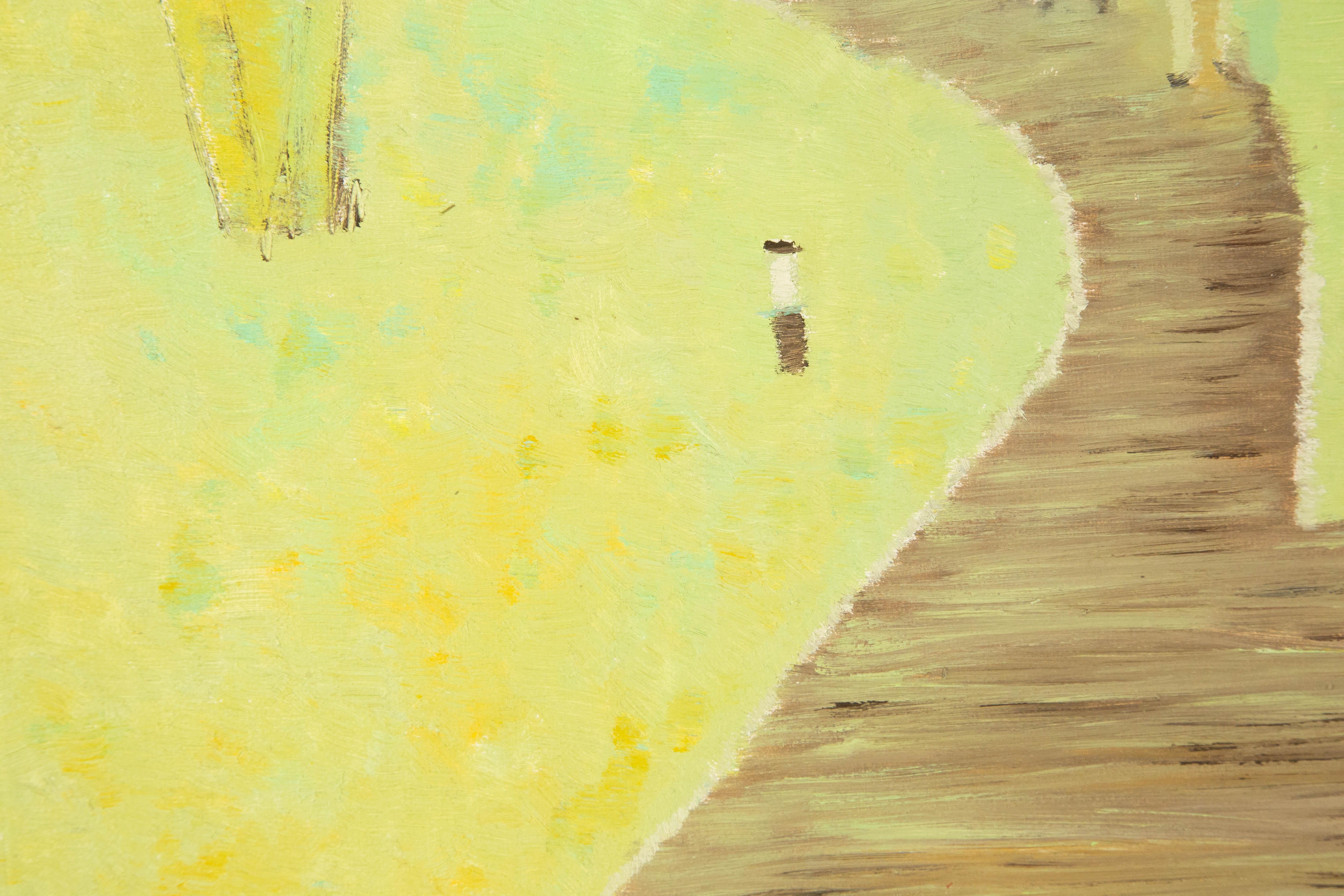 Huimin Wang Zeitgenössisches Original Öl auf Leinwand 