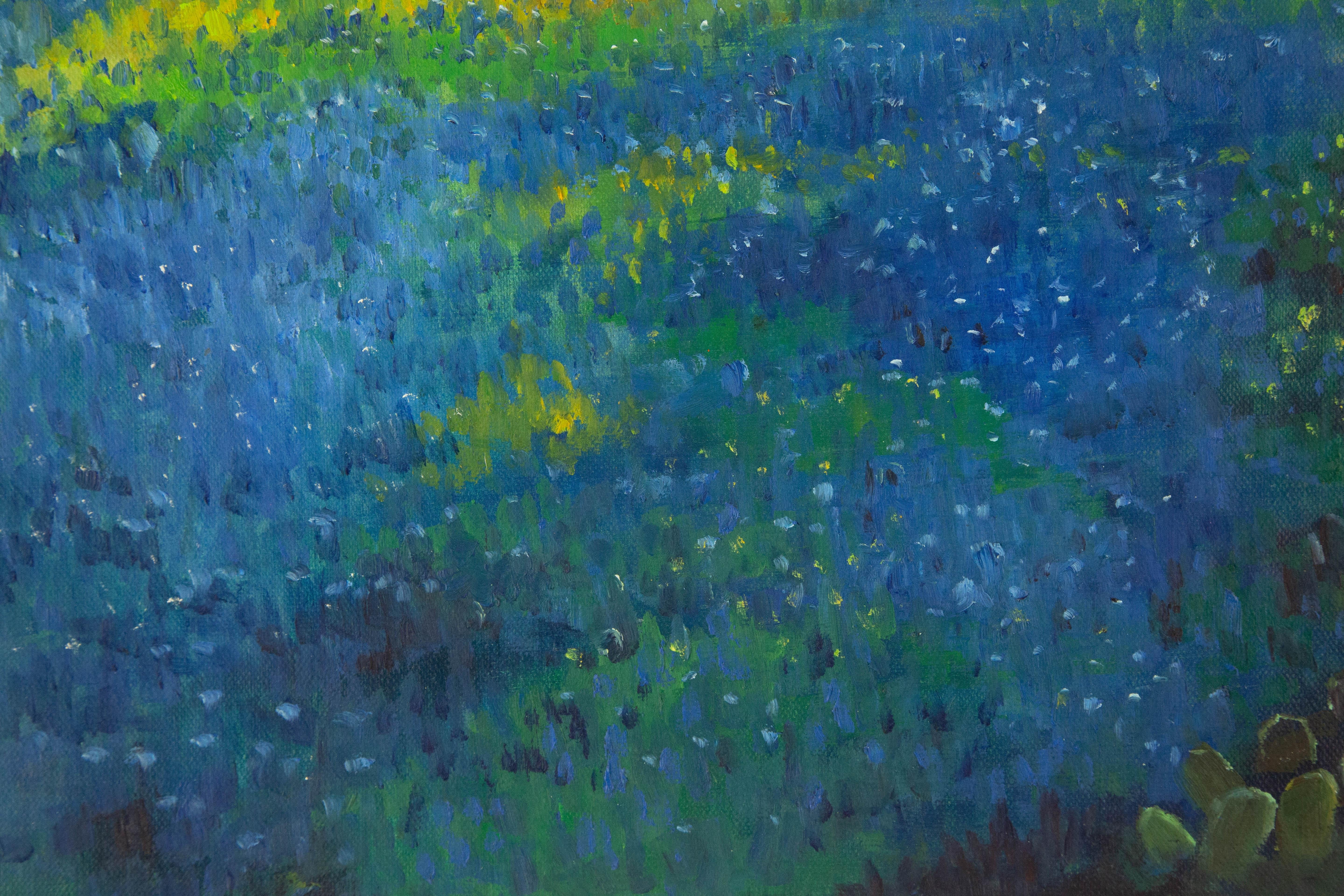 Huimin Wang Paisaje Original Óleo Sobre Lienzo 